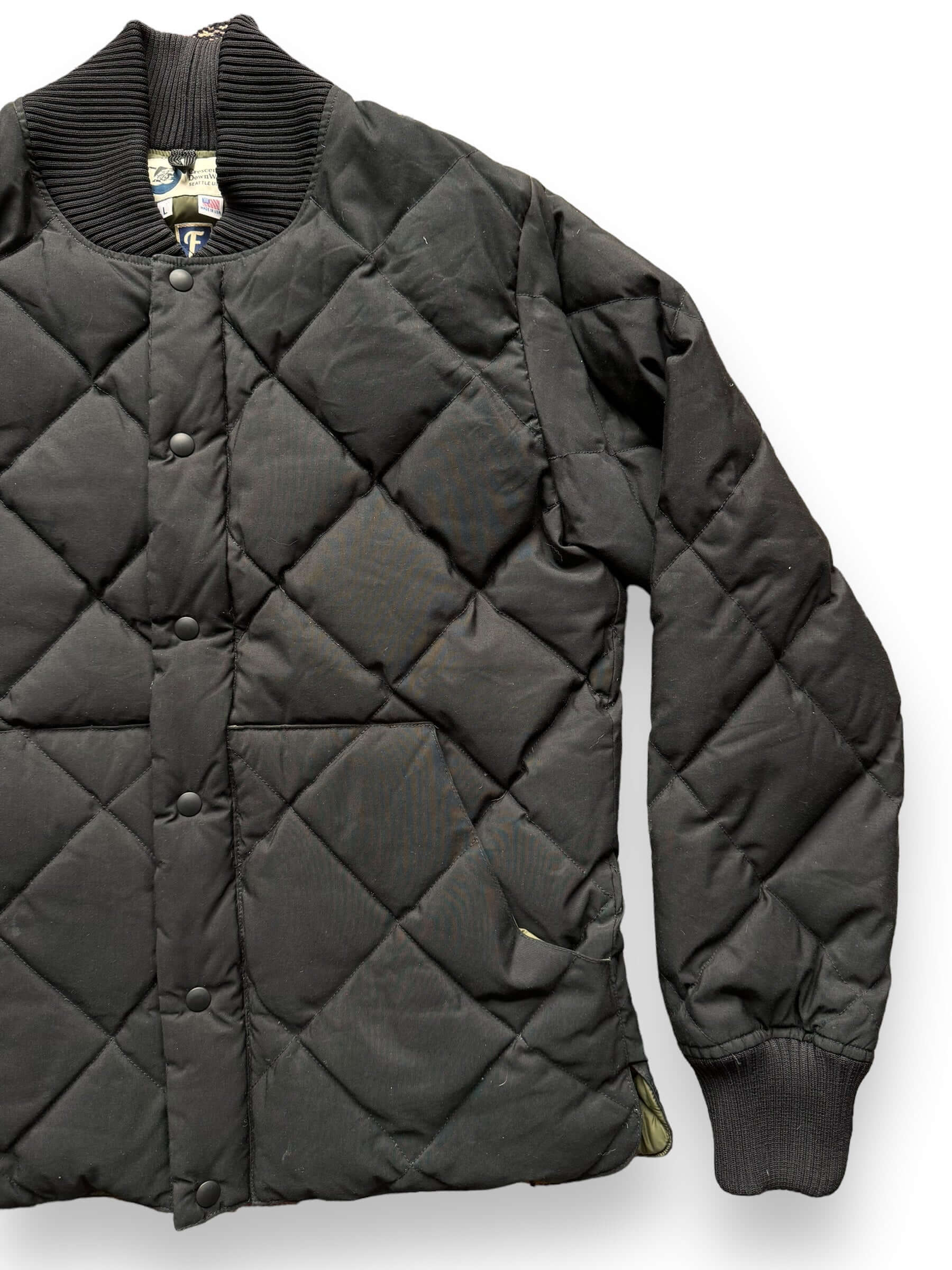 Crescent Down Works Freeman Seattle Quilted Down Jacket SZ L – The