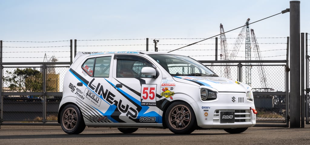 LINE UP ANSWER HA36 アルト アイライン塗装済品 | LINE UP RACING