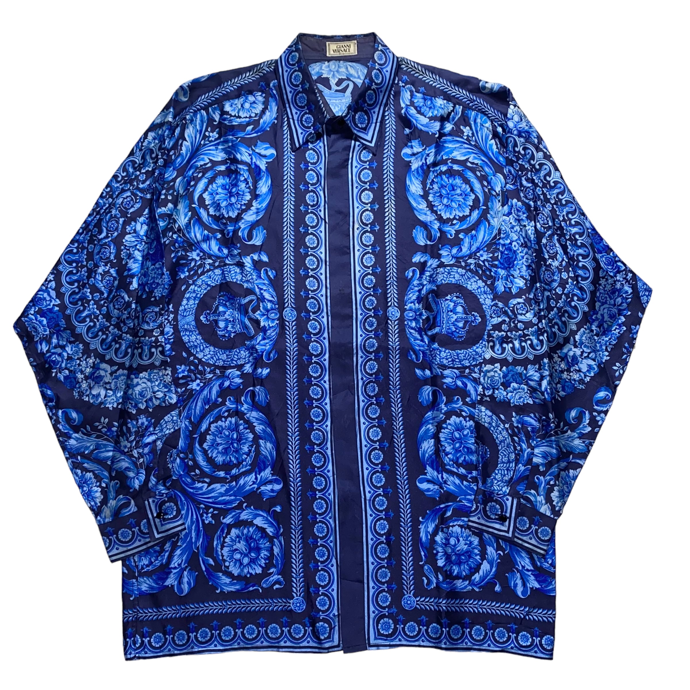 vintage GIANNI VERSACE silk shirt | NOIR ONLINE