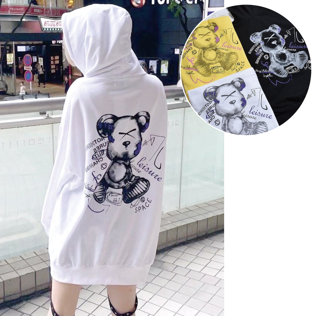 バツくまパーカー | VOLCAN&APHRODITE