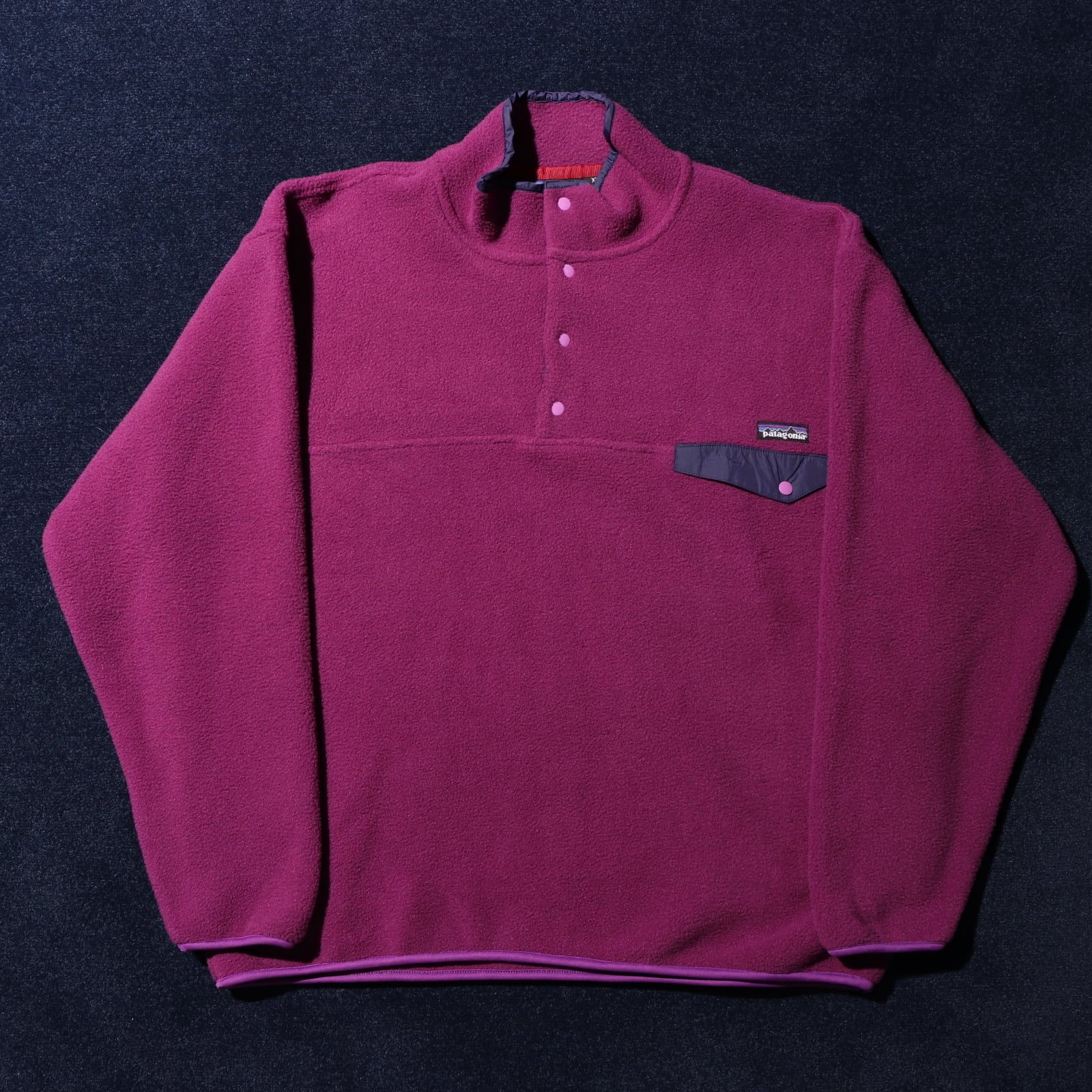 Mint XL 紫 パープル シンチラスナップT Patagonia パタゴニア