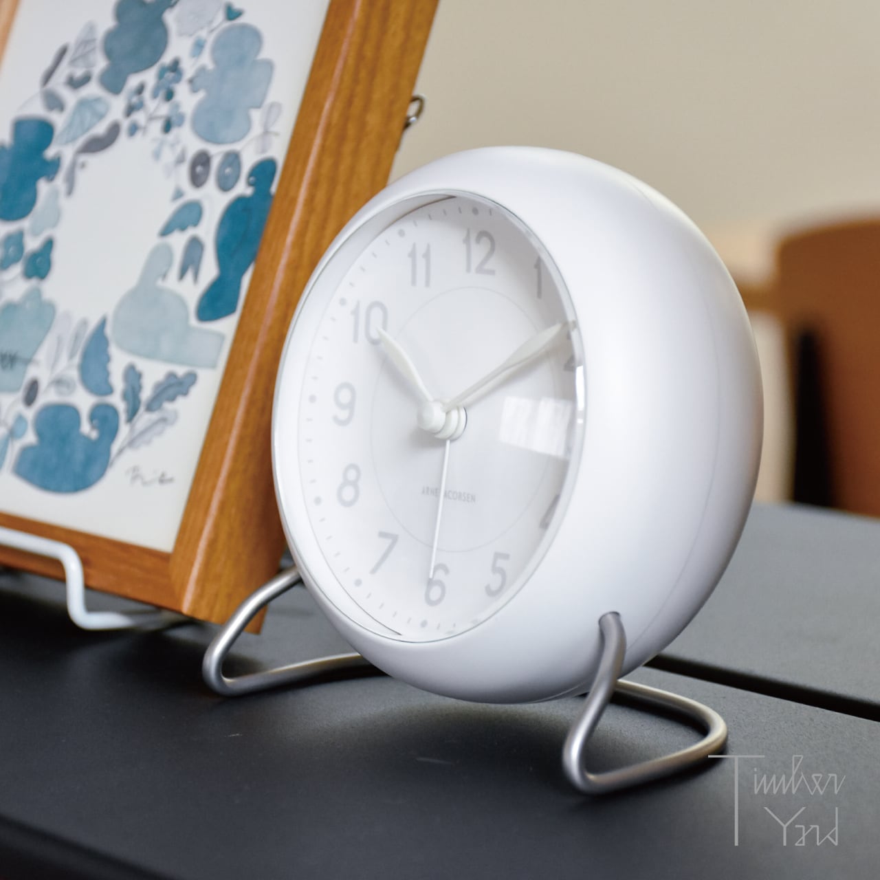 数量限定】Table Clock / STATION Bellevue / Φ110mm / ARNE JACOBSEN