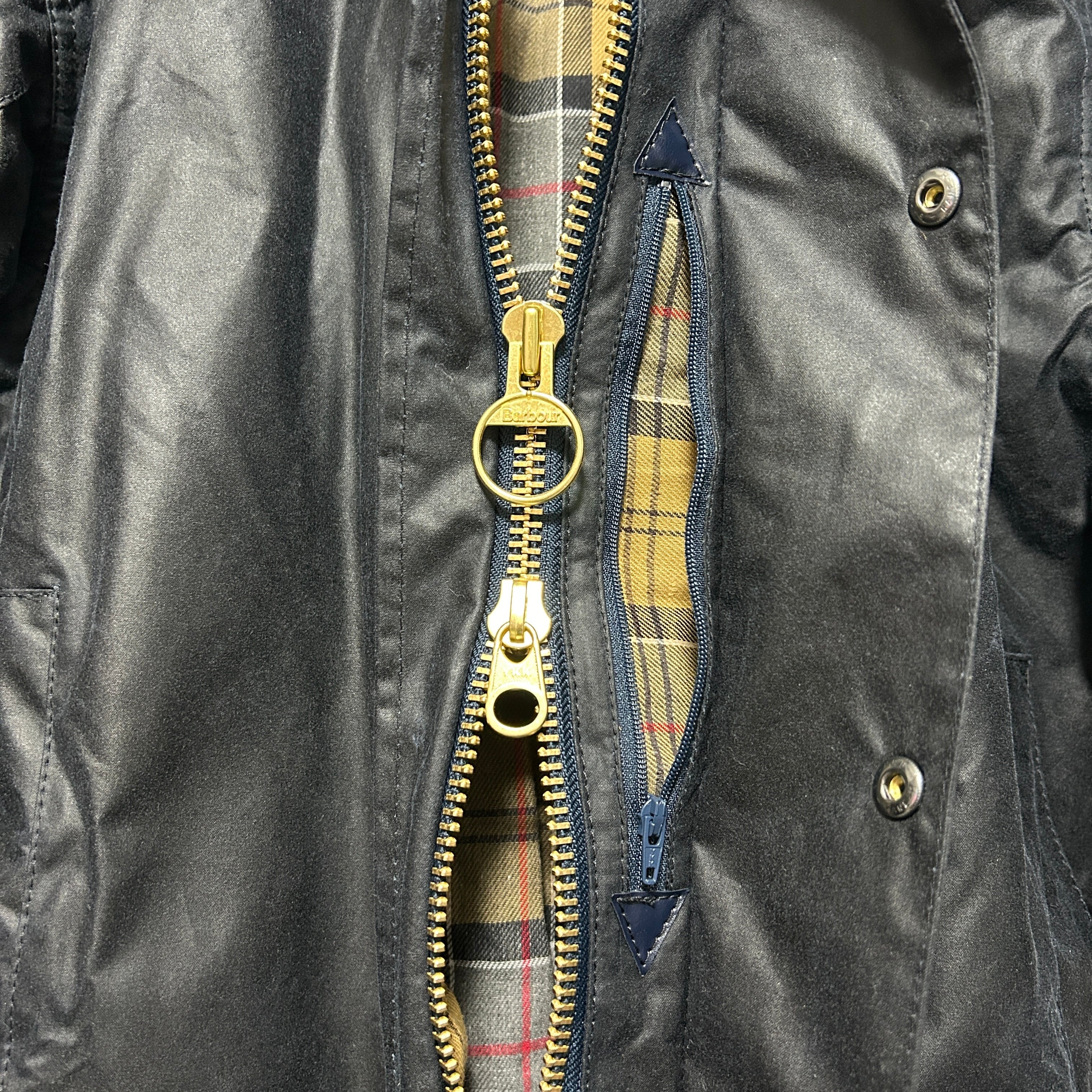 barbour】border 2warrant navy バブアー ボーダー 2ワラント ネイビー