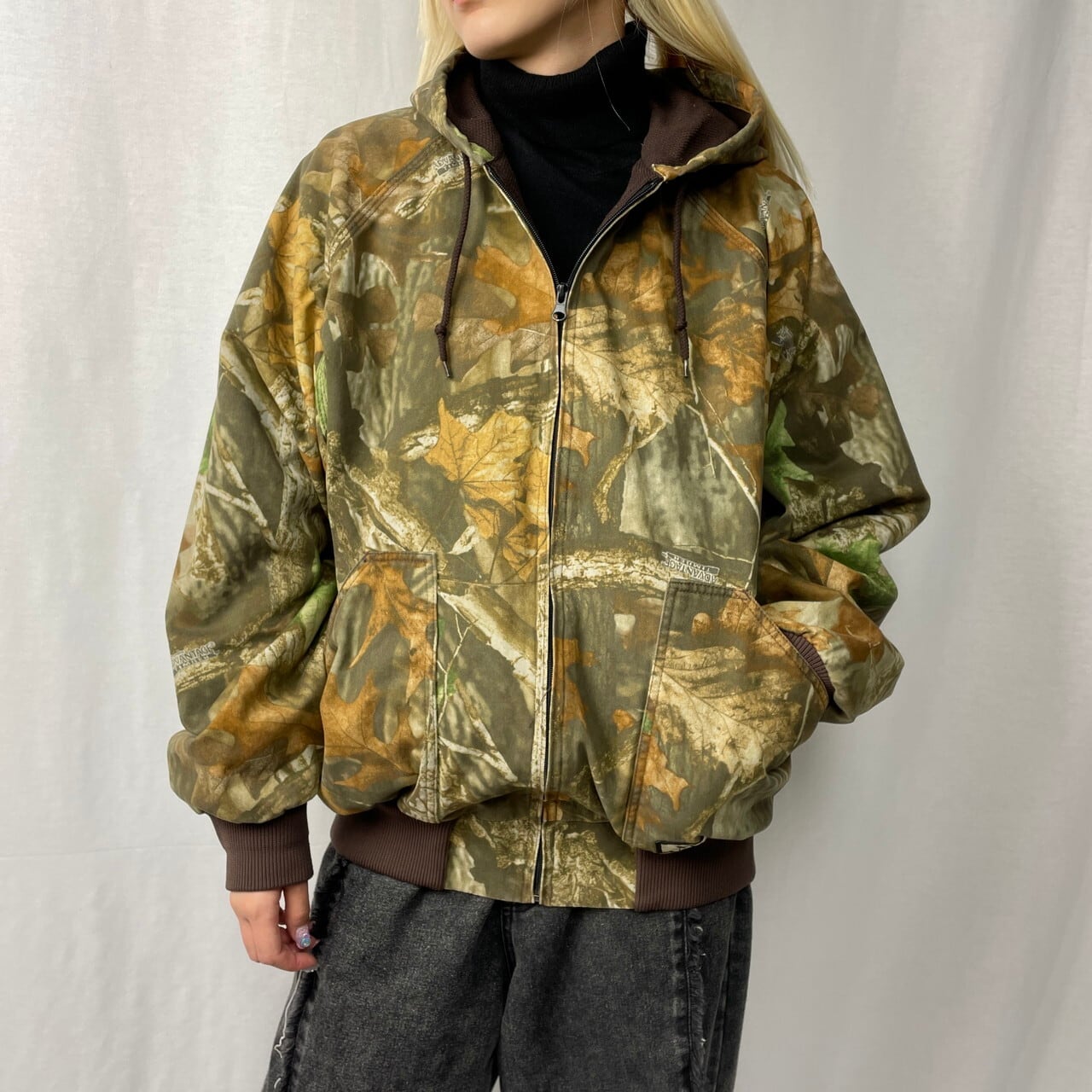 Walls ワークジャケット アクティブジャケットタイプ リアルツリーカモ