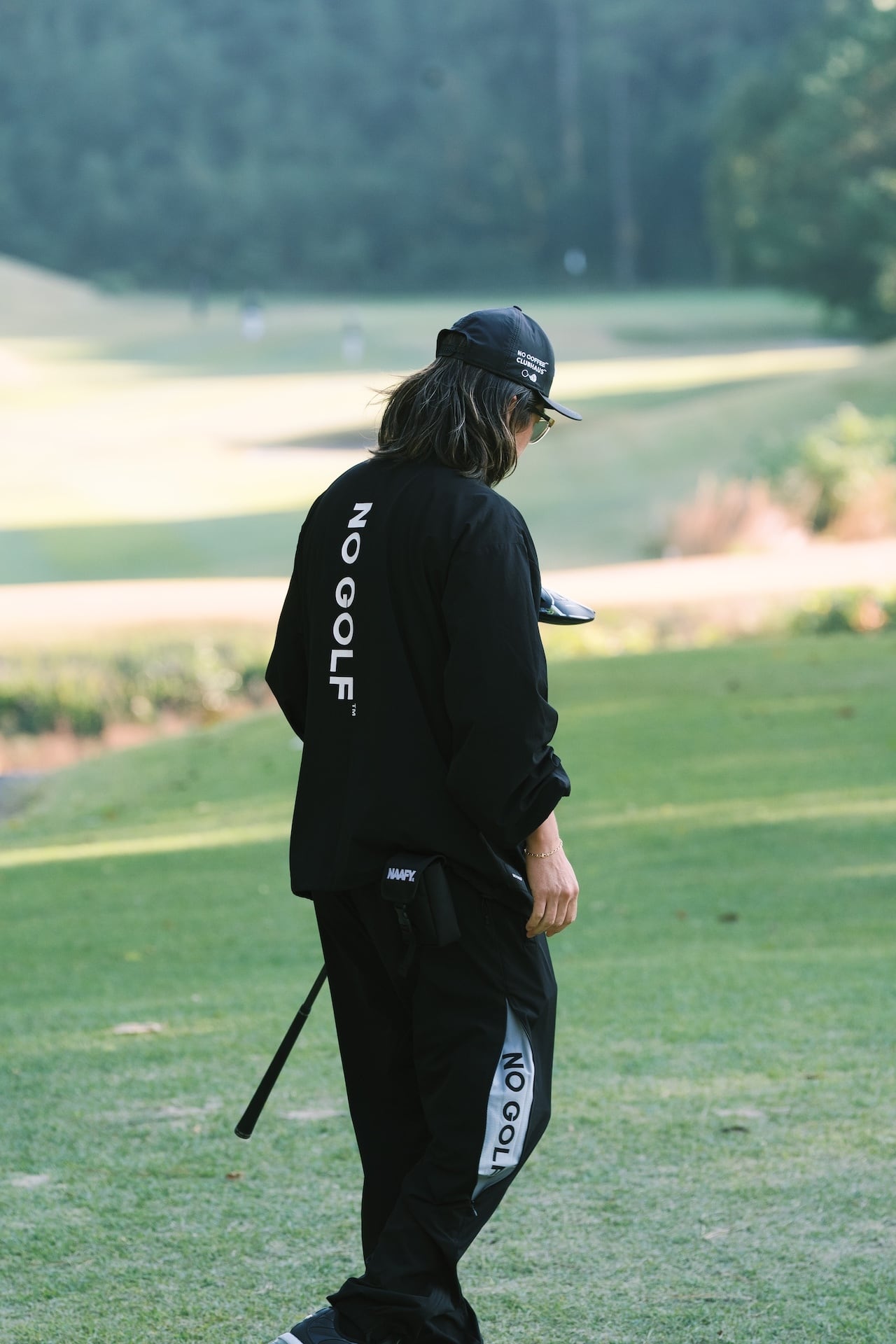 NO GOLF WINDBREAKER JACKET | NO COFFEE