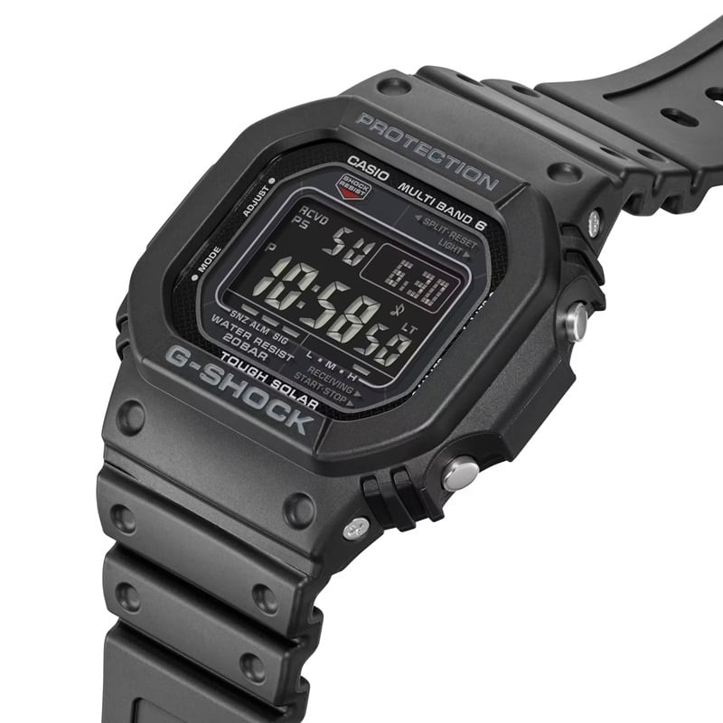 カシオ G-SHOCK GW-M5610U-1BJF デジタル ソーラー電波 オールブラック