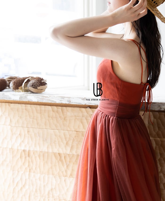 NEW】 【THE URBAN BLANCHE ORIGINAL 】 COLOR DRESS ウエディング