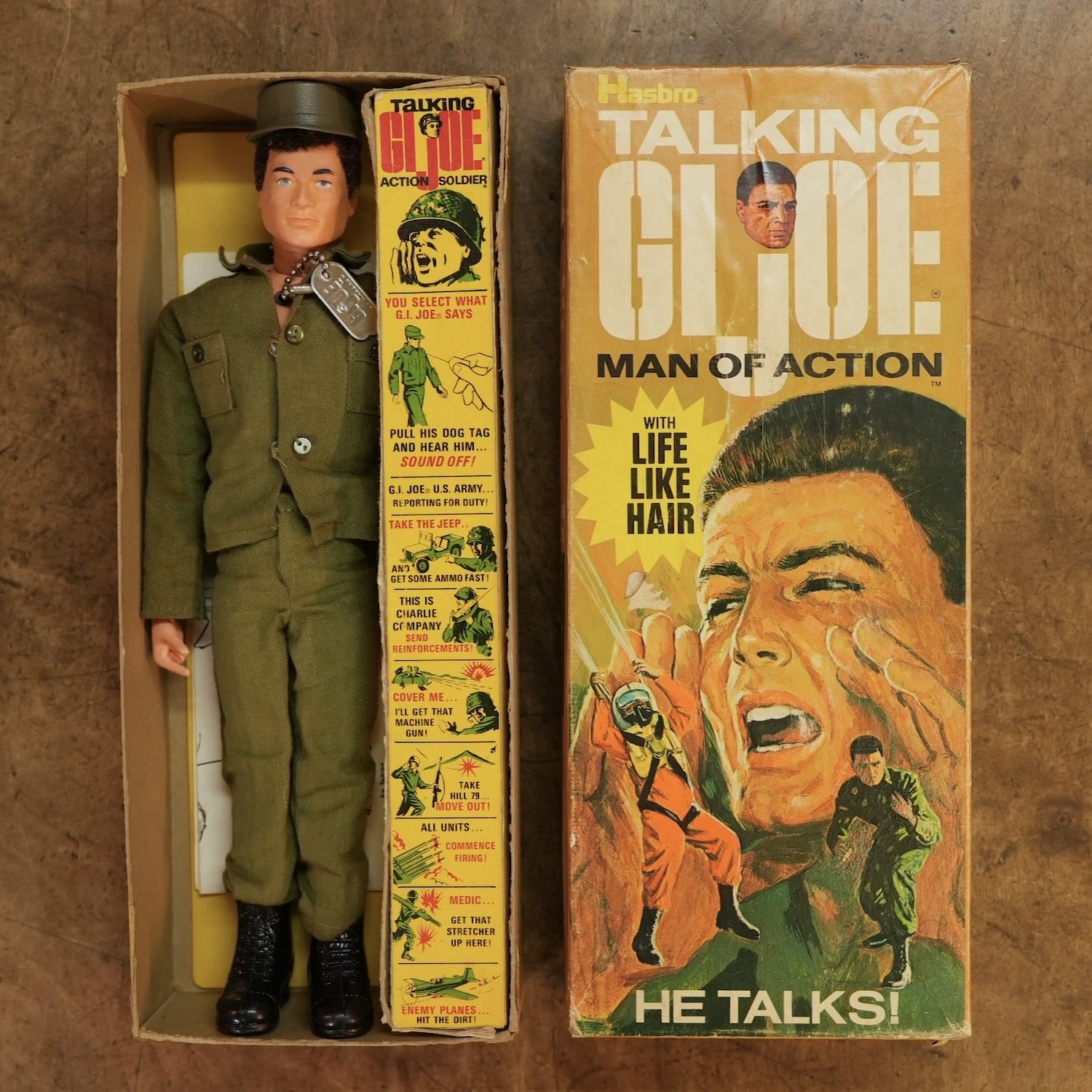 3621 TALKING G.I.JOE HASBRO トーキング G.I.ジョー ハズブロ USトイ