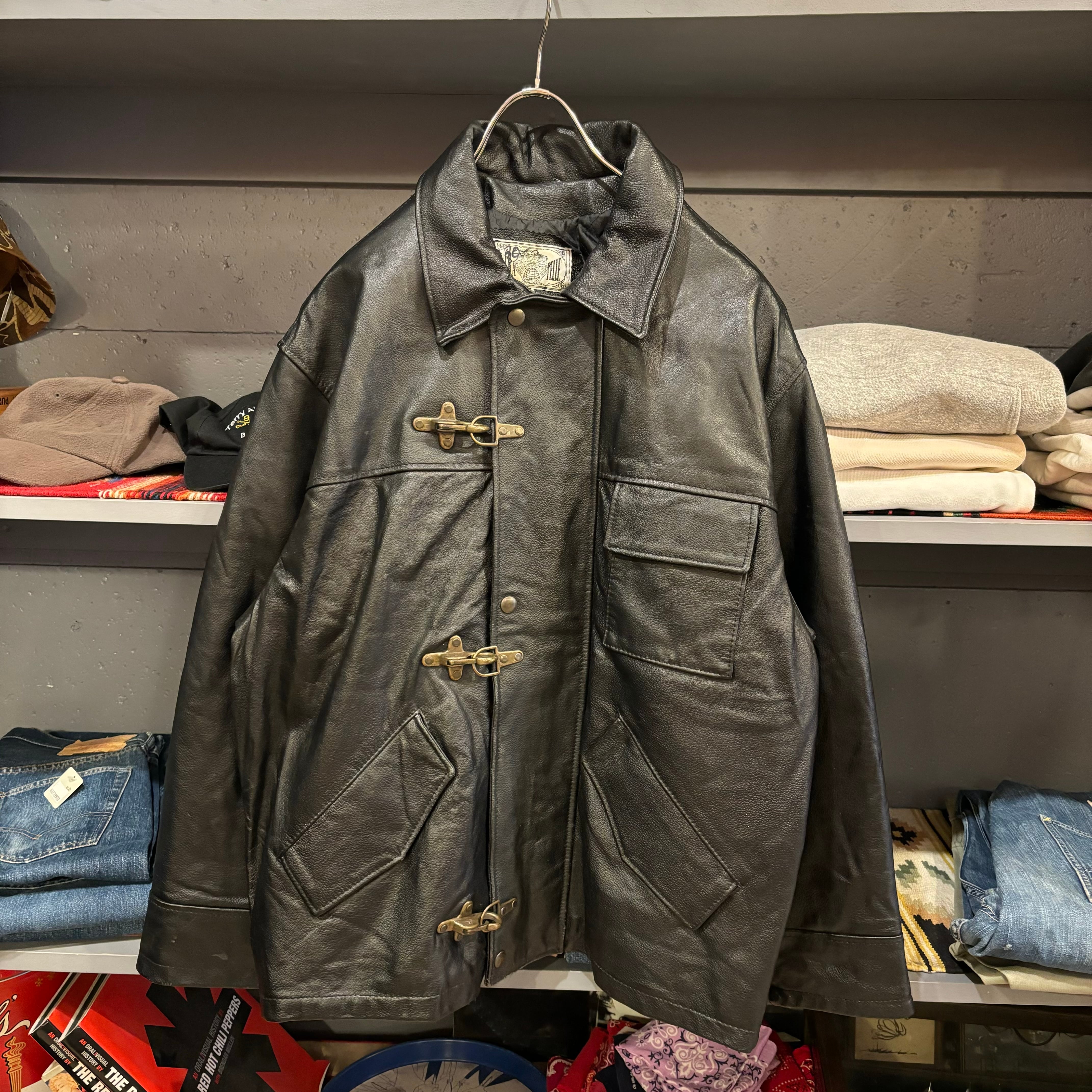 VERA PELLE Leather Fireman Jacket | VOSTOK