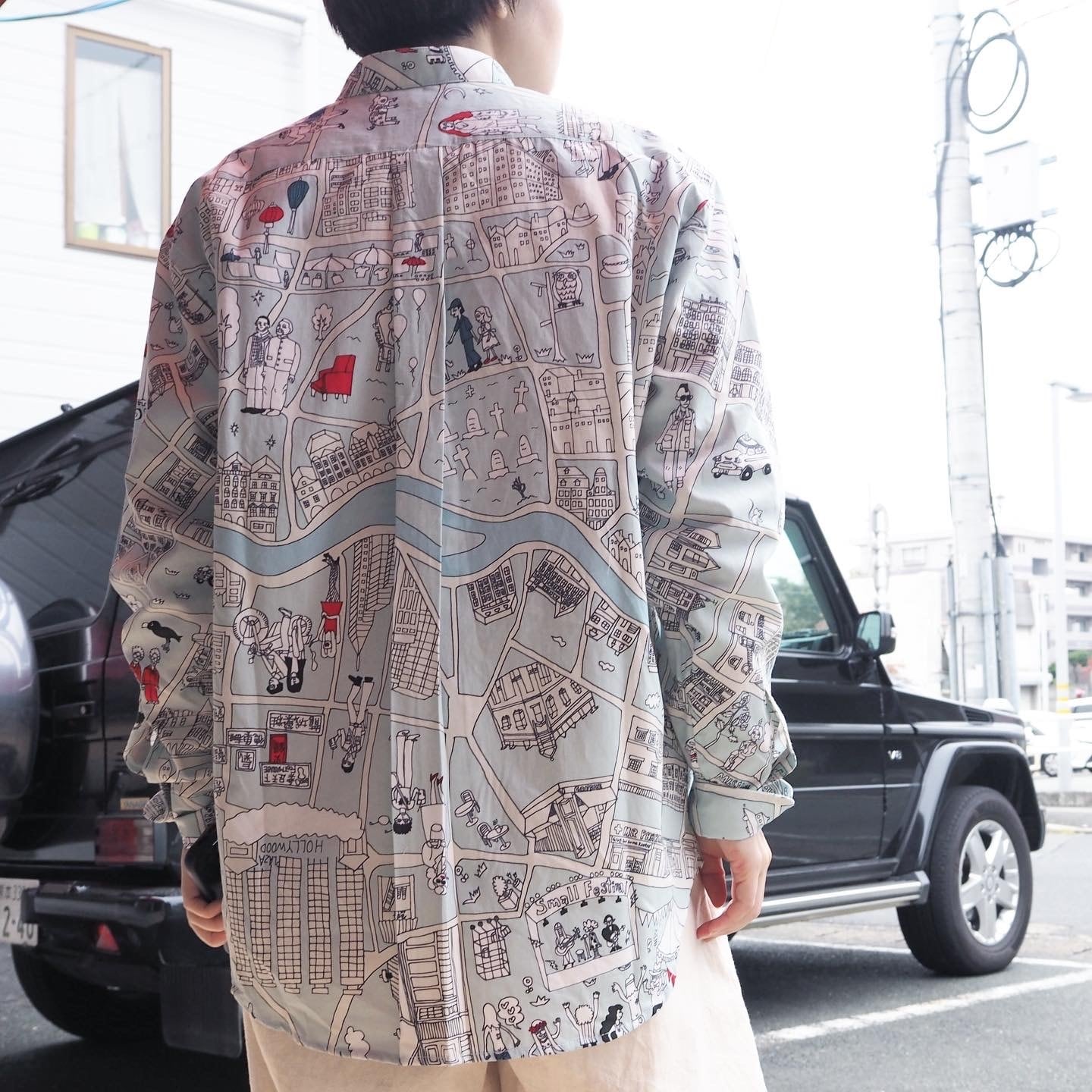 BOHEMIANS - ボヘミアンズシティ スタンドカラーシャツ | clever elephant