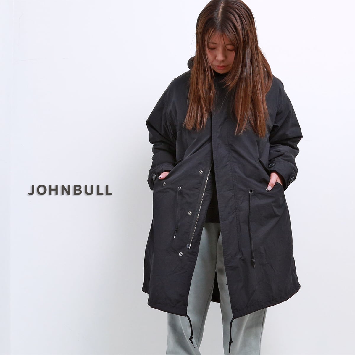 JOHNBULL ショートM-65モッズコート レディース メンズ ジョンブル