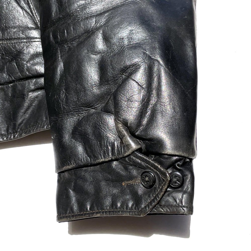 Sears --Oakbrook] Vintage Leather Sports Jacket [1960s] Vintage