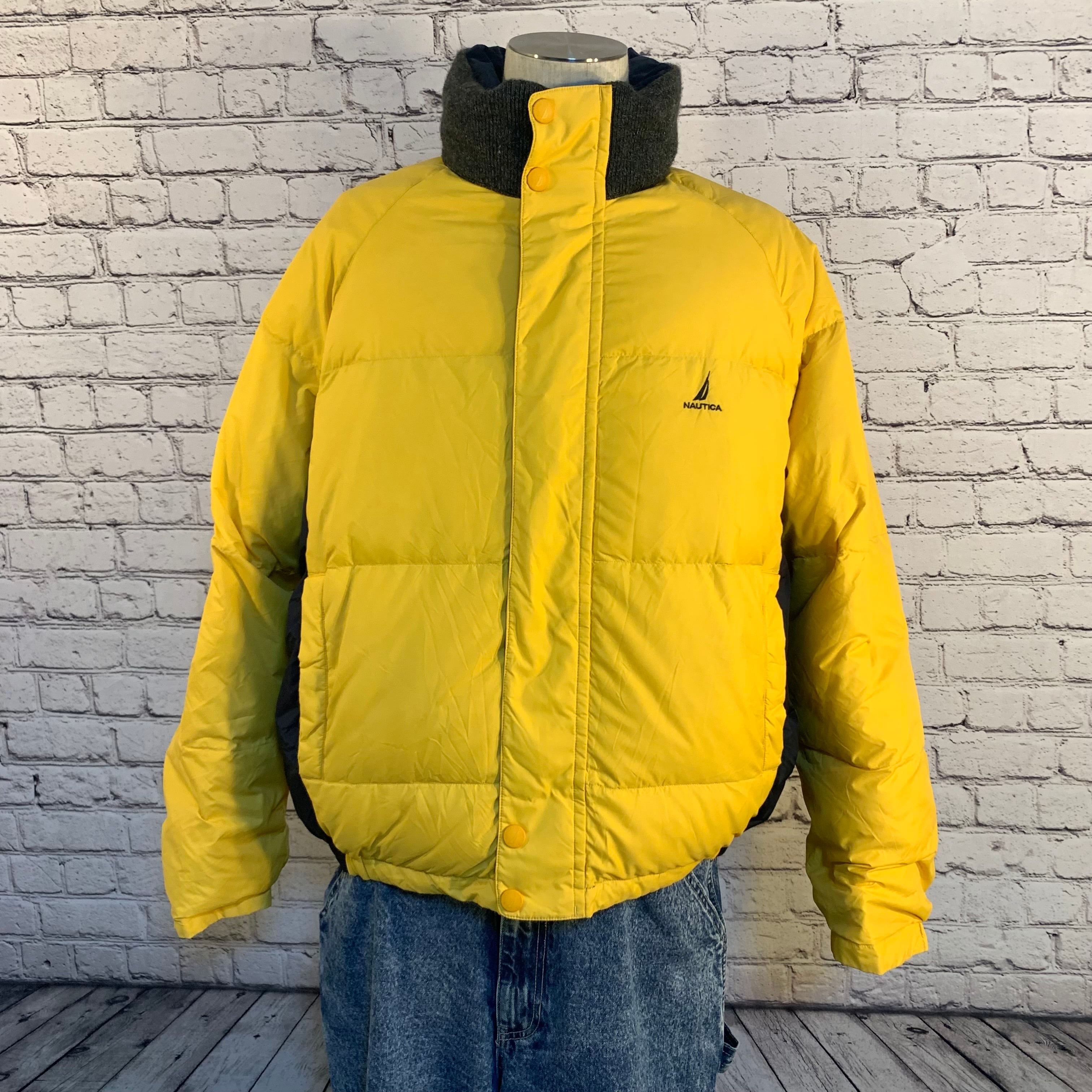 NAUTICA ノーティカ リバーシブルダウンジャケット vintage 90s