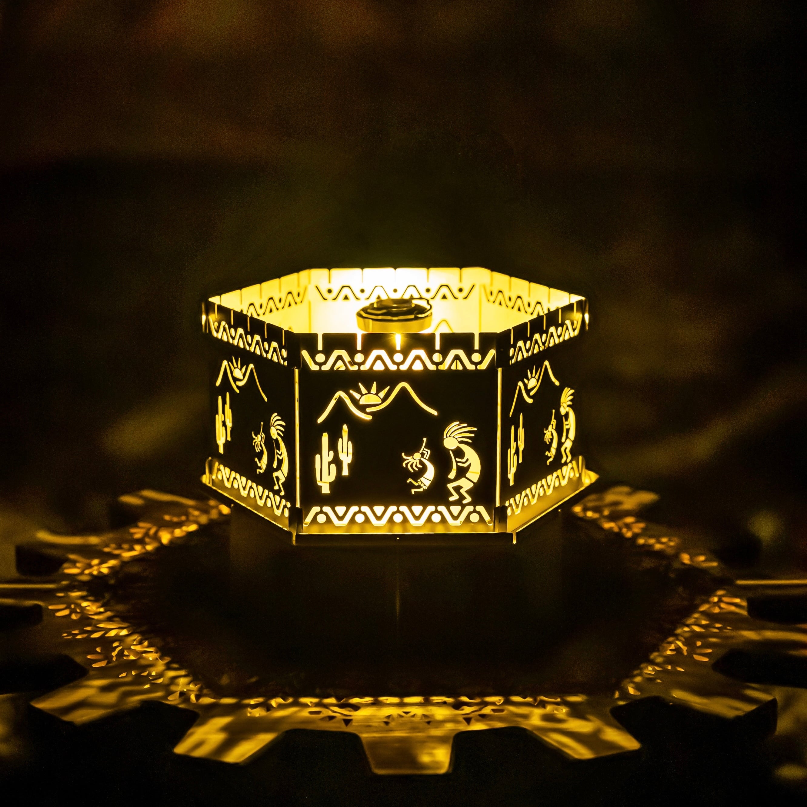 ココペリミニ】置き型ランタンシェード | ココペリグッズ、キャンプ