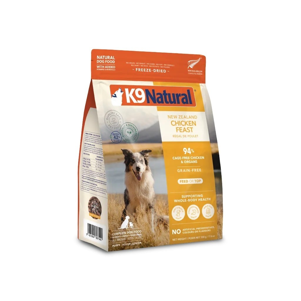 K9 Natural K9チキン・フィースト 500g 食べやすい「鶏肉