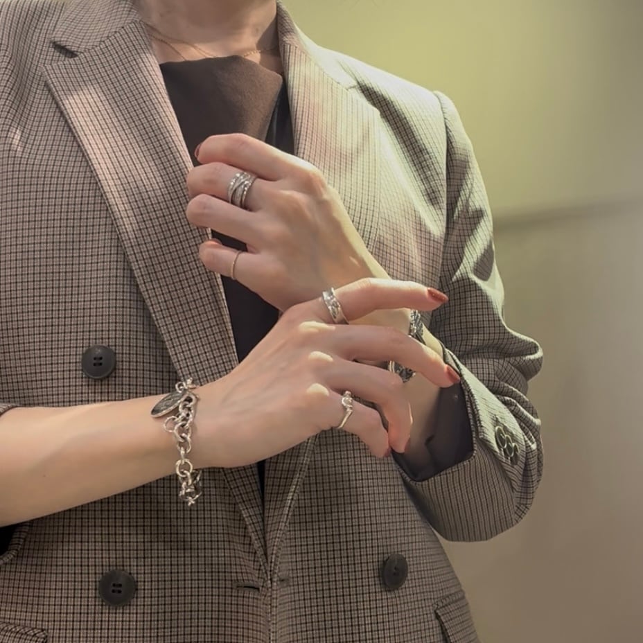 TIFFANY＆CO.】1388 シルバー925 ティファニー1837 ナローリング