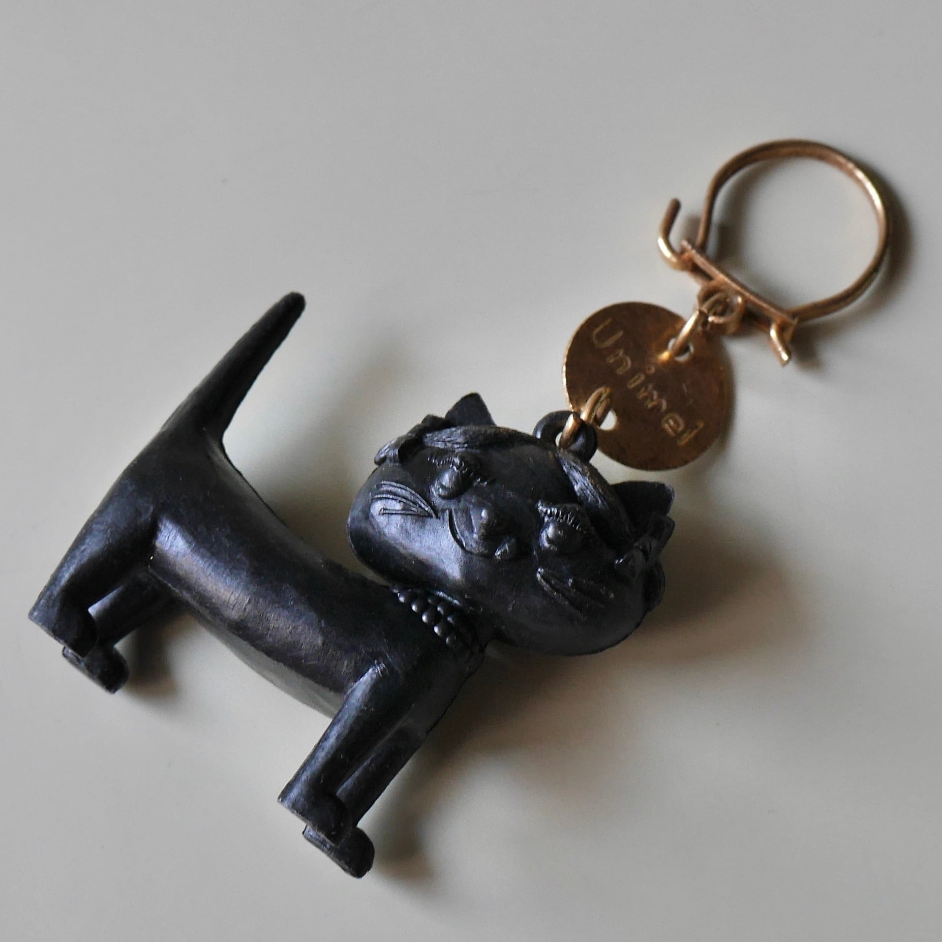 Unimel ユニメル 猫 ネコ ねこ フレンチキーホルダー | ブルボン蚤の市