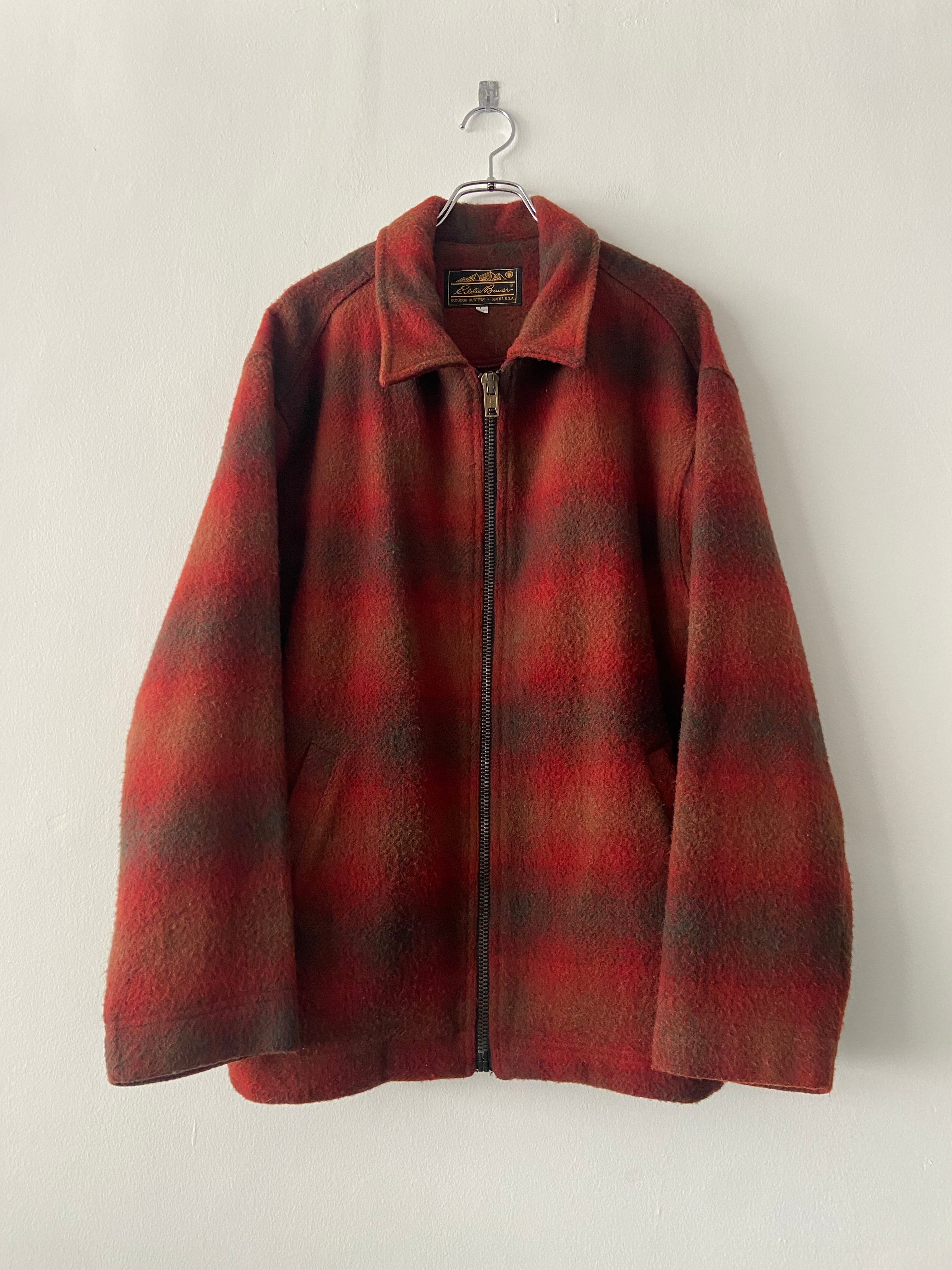EDDIE BAUER / OMBRE CHECK WOOL JACKET | DEXIM