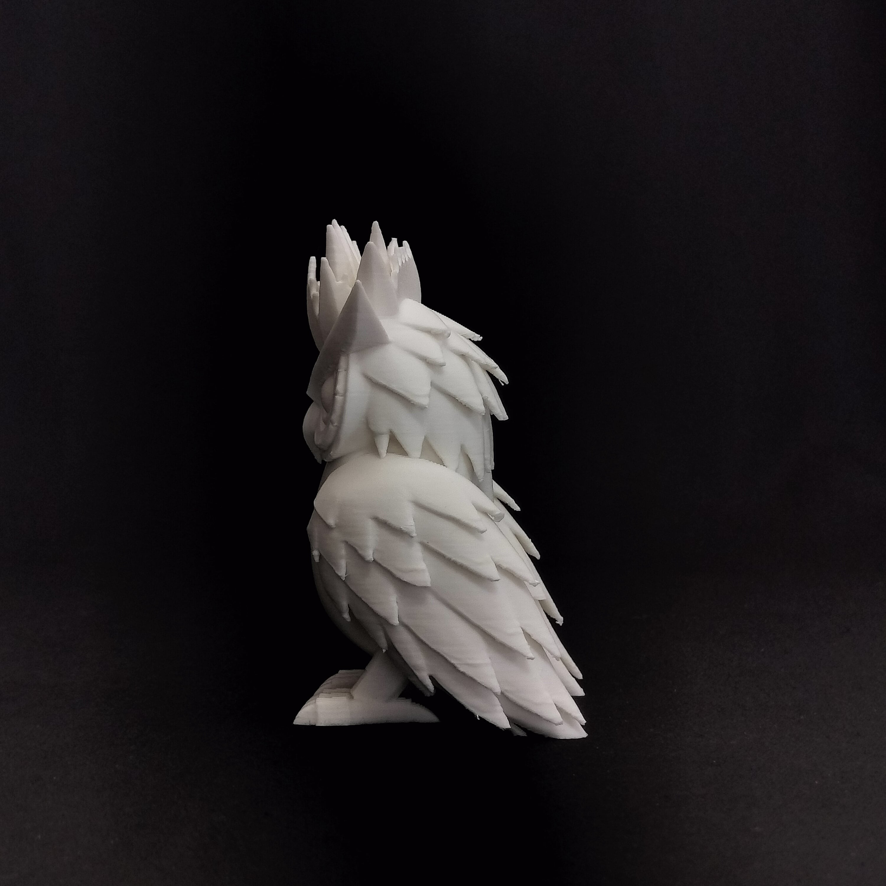 AGI004 灯るフクロウ 5cm 素体 | メントリザムライ