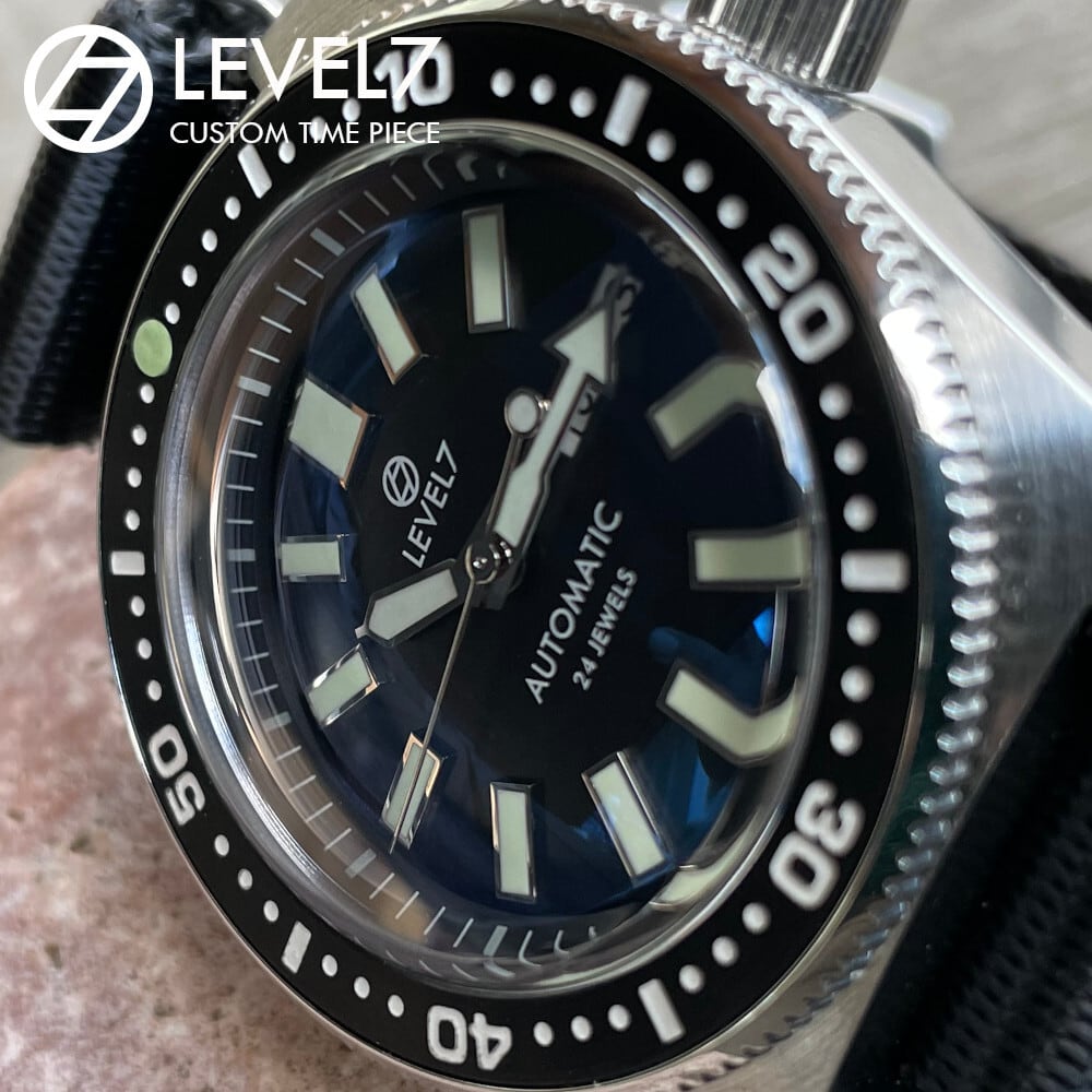 LV60 FL-1STFBK-SNATO OYSTARスタイル/ブラック 10気圧防水 機械式