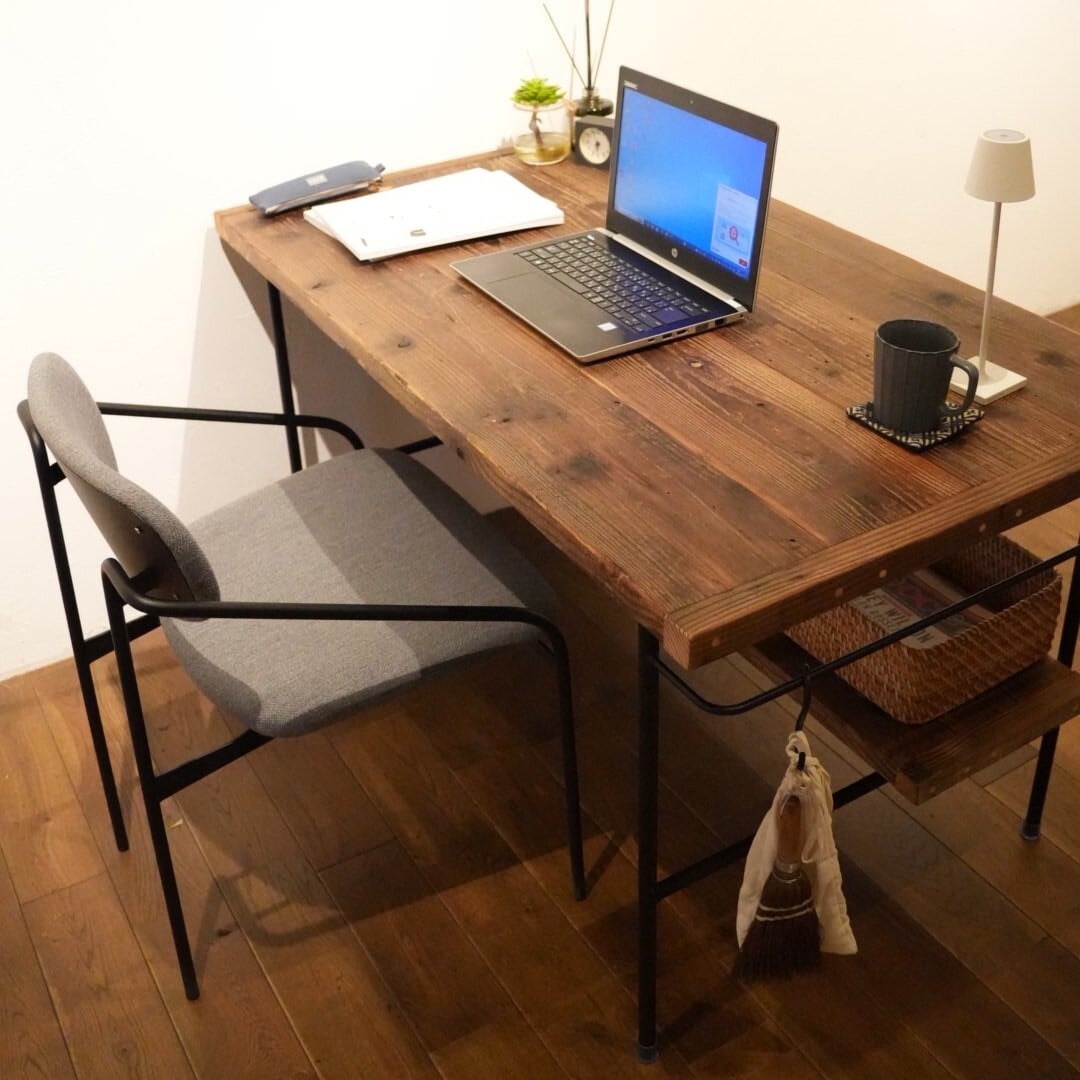 杉古材のPERSONAL DESK 直営店オリジナル 足場板 杉古材 マイデスク