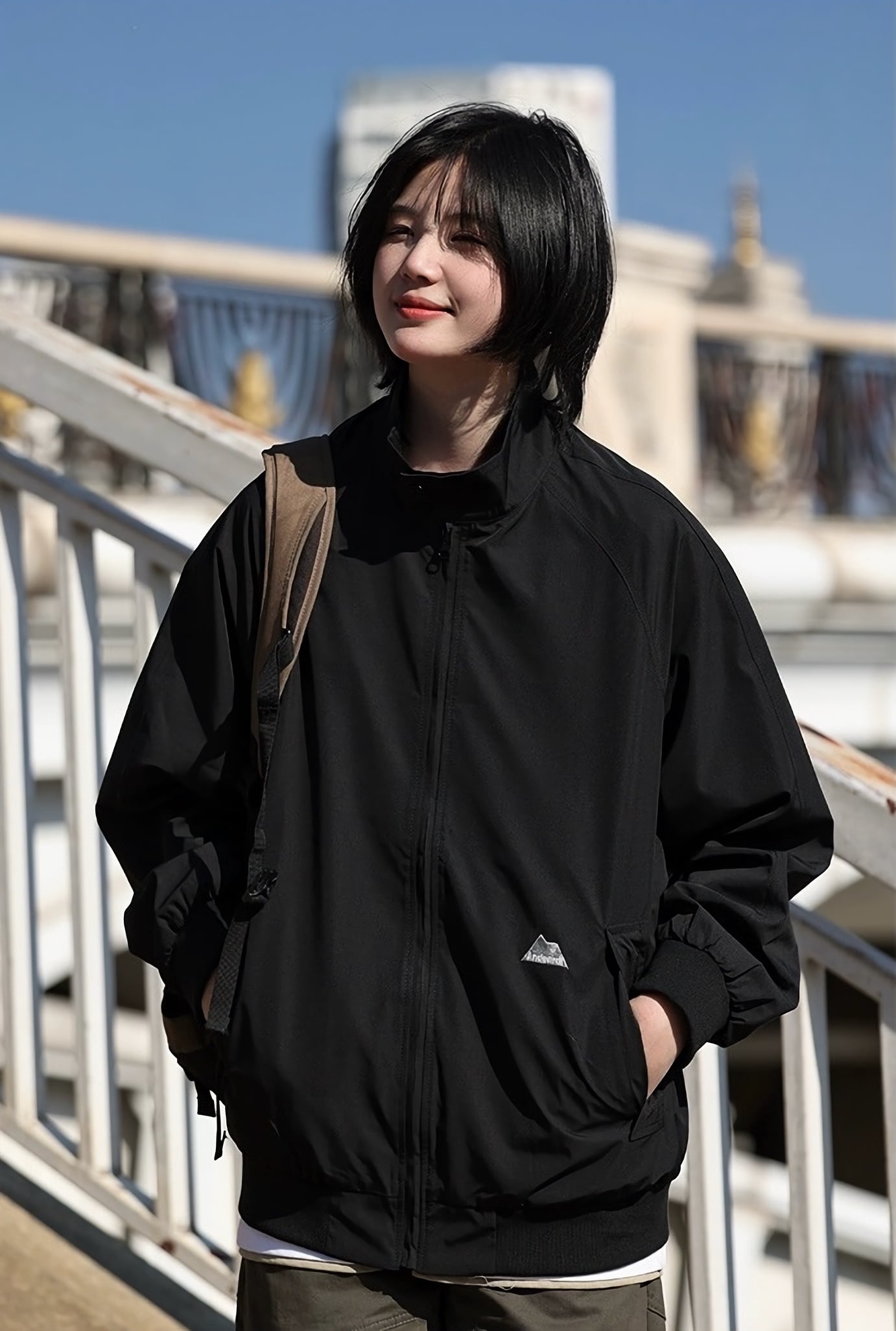 スタンドカラーワークジャケット / Stand Collar Work Jacket