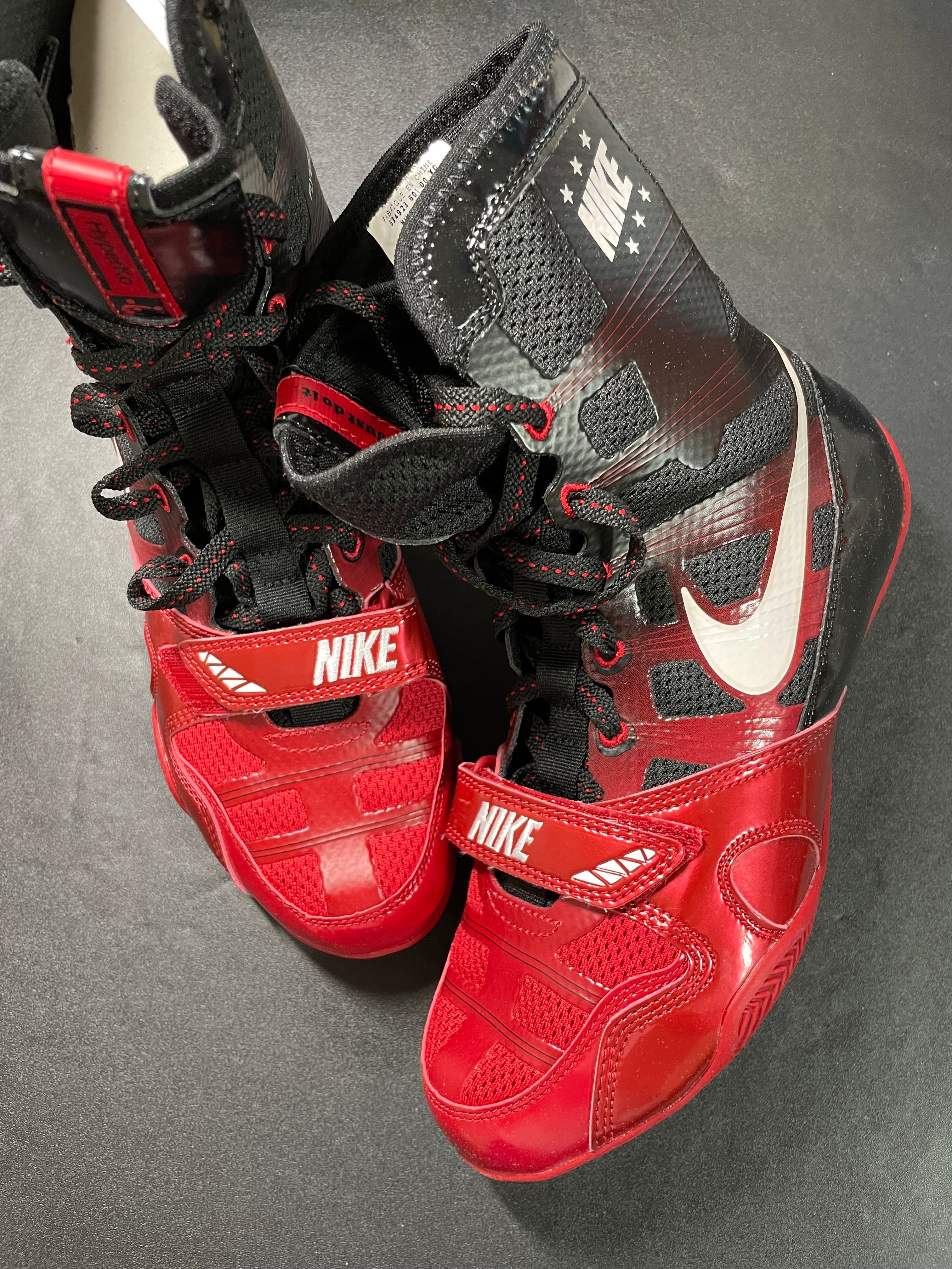 NIKE(ナイキ) ボクシングシューズ ハイパーKO/レッド×ブラック