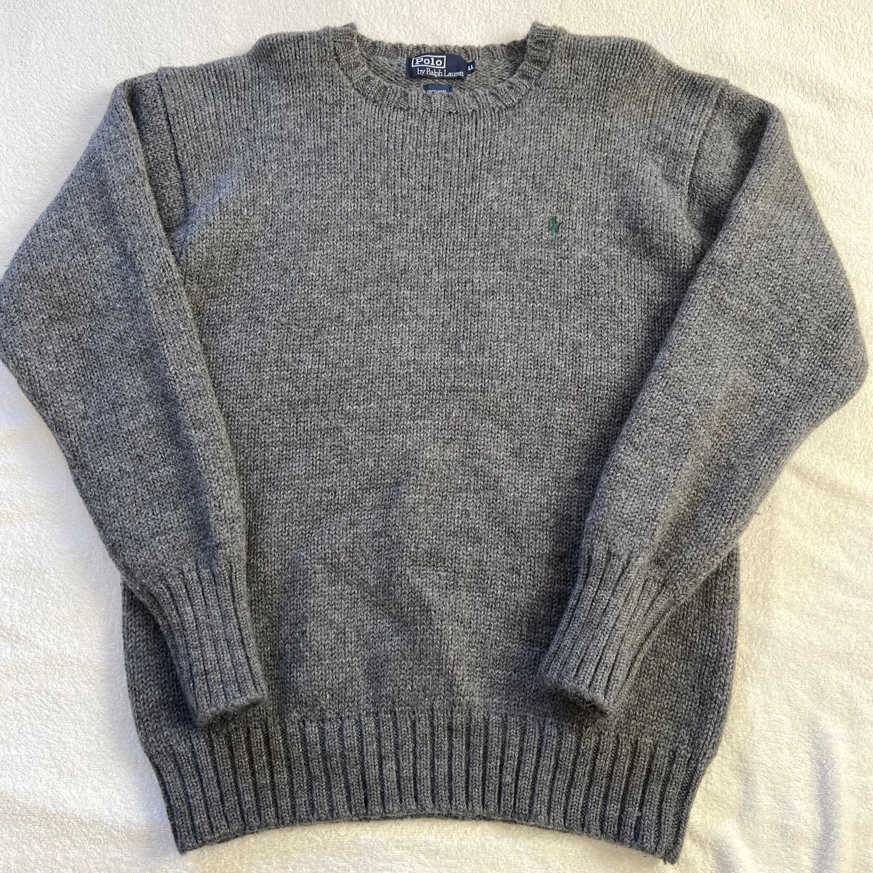 Ralph Lauren ラルフローレン ウール ローゲージ ニット セーター L