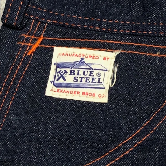 50's BLUE STEEL ブルースティール デニムペインターパンツ Dead Stock