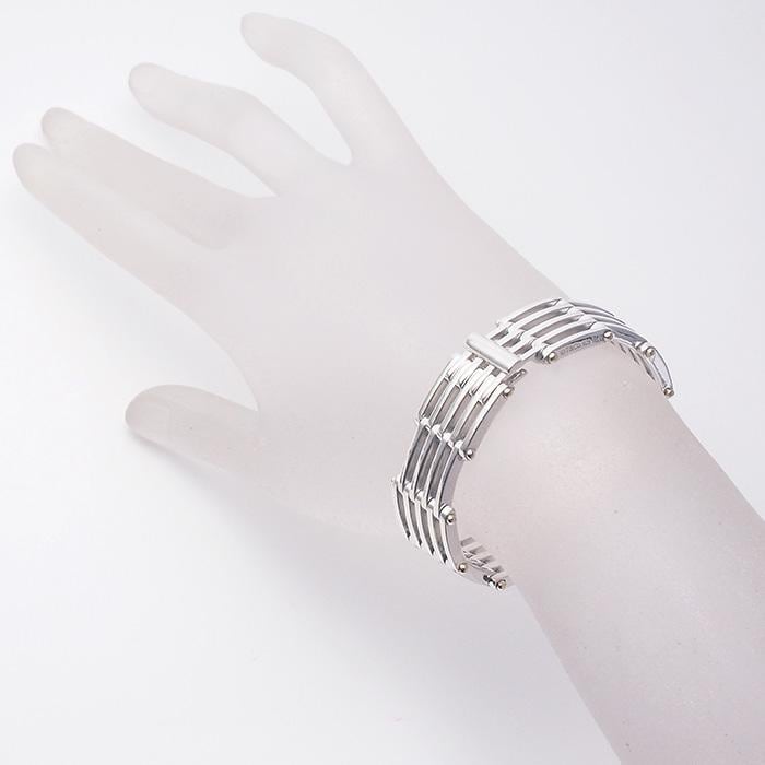 ティファニー TIFFANY&Co. ゲートリンク ID ブレスレット シルバー925