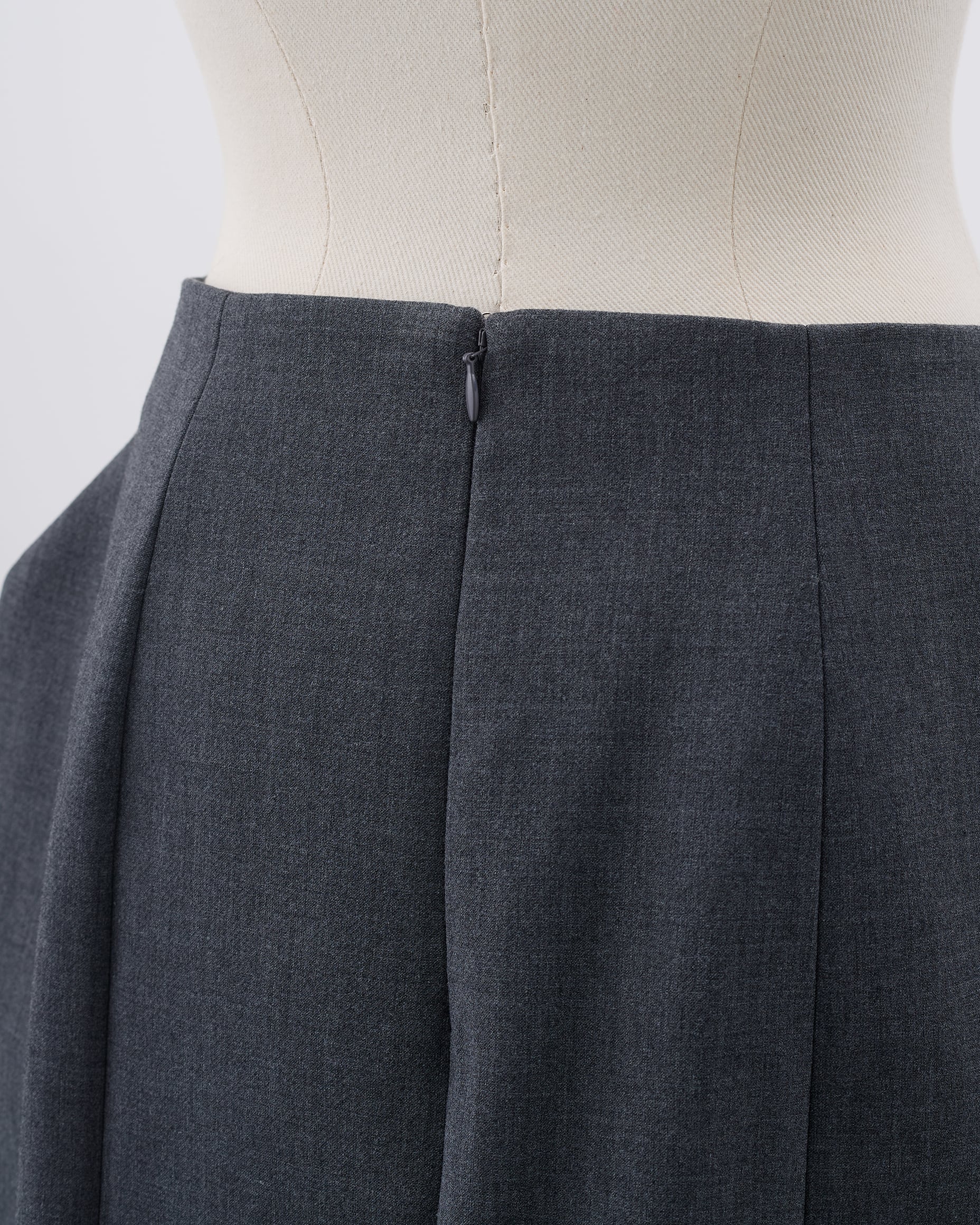 ミニスカート Katy グレー | Cygne