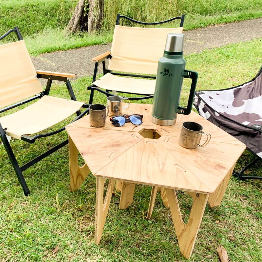 HEXA-TABLE【なごむ】 | 井上進木工所