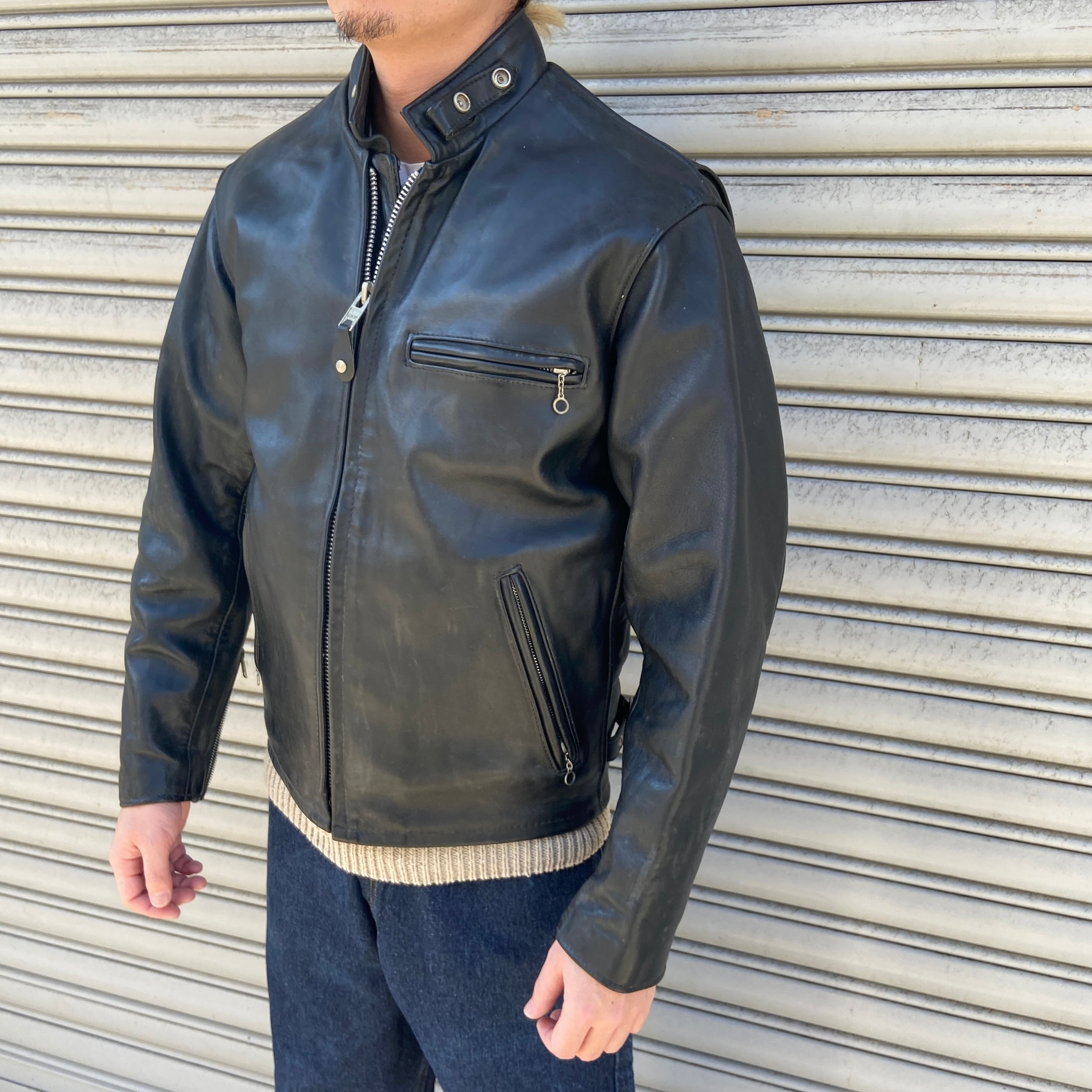 USA製 Schott N.Y.C 641 シングルライダースジャケット 36 | Pay ID