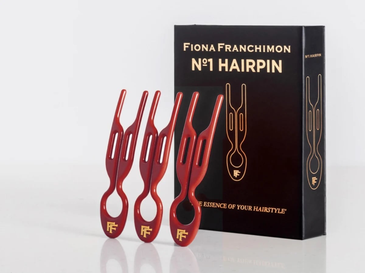 FIONA FRANCHIMON ヘアピン3本コレクションセット Nº 1 HAIRPIN Brown