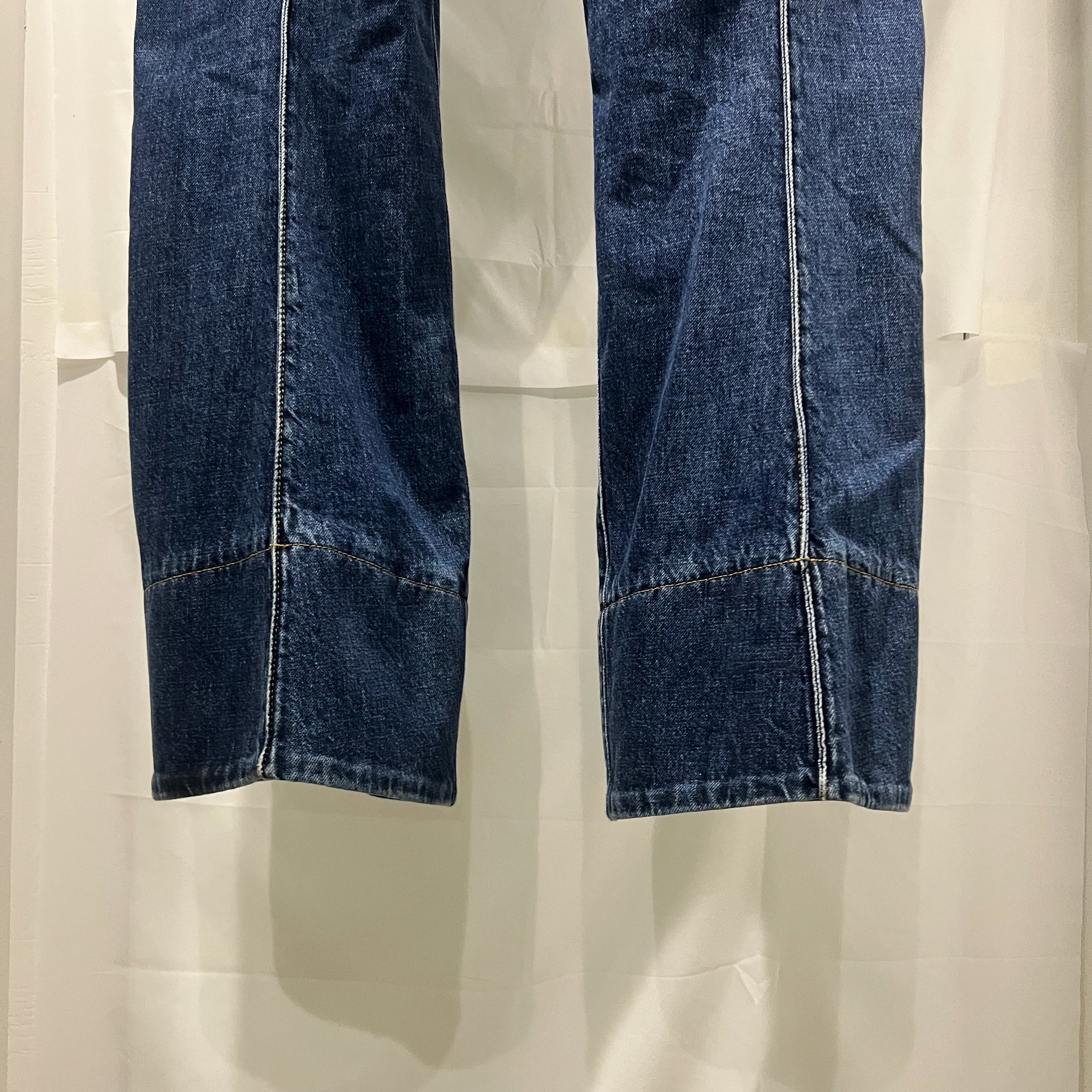 BOTTEGA VENETA ボッテガヴェネタ 23SS Curved Hem Jeans ワイド