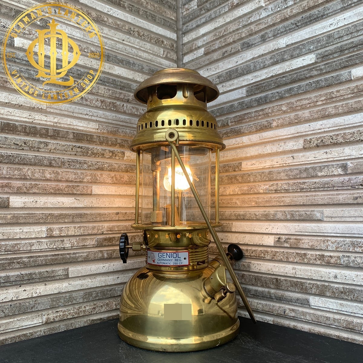 ほぼ新品】GENIOL 250 CP brass model ゲニオール HK250 真鍮 モデル