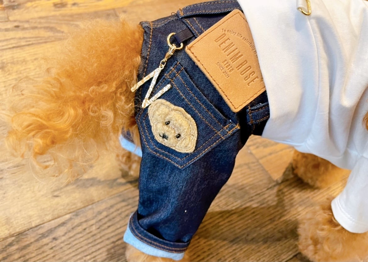 ワッペンデニムパンツ | DENIM ROSE