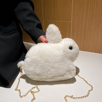 MOON BEAR委託品】ふわもこうさちゃんショルダーバッグ/ポシェット(全7