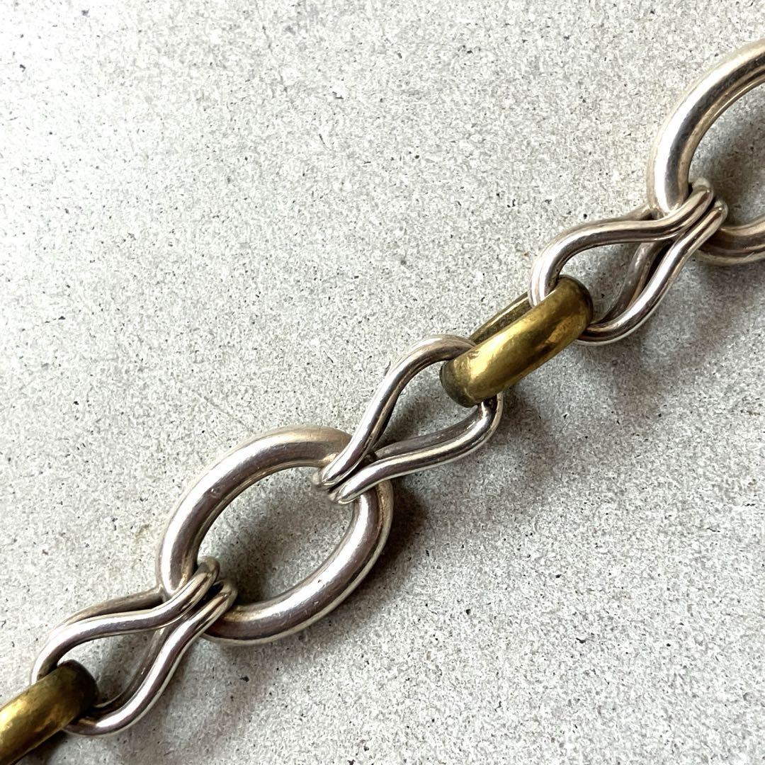 メキシコ製 MEXICO VINTAGE MIXブレスレット 925×真鍮 | unune