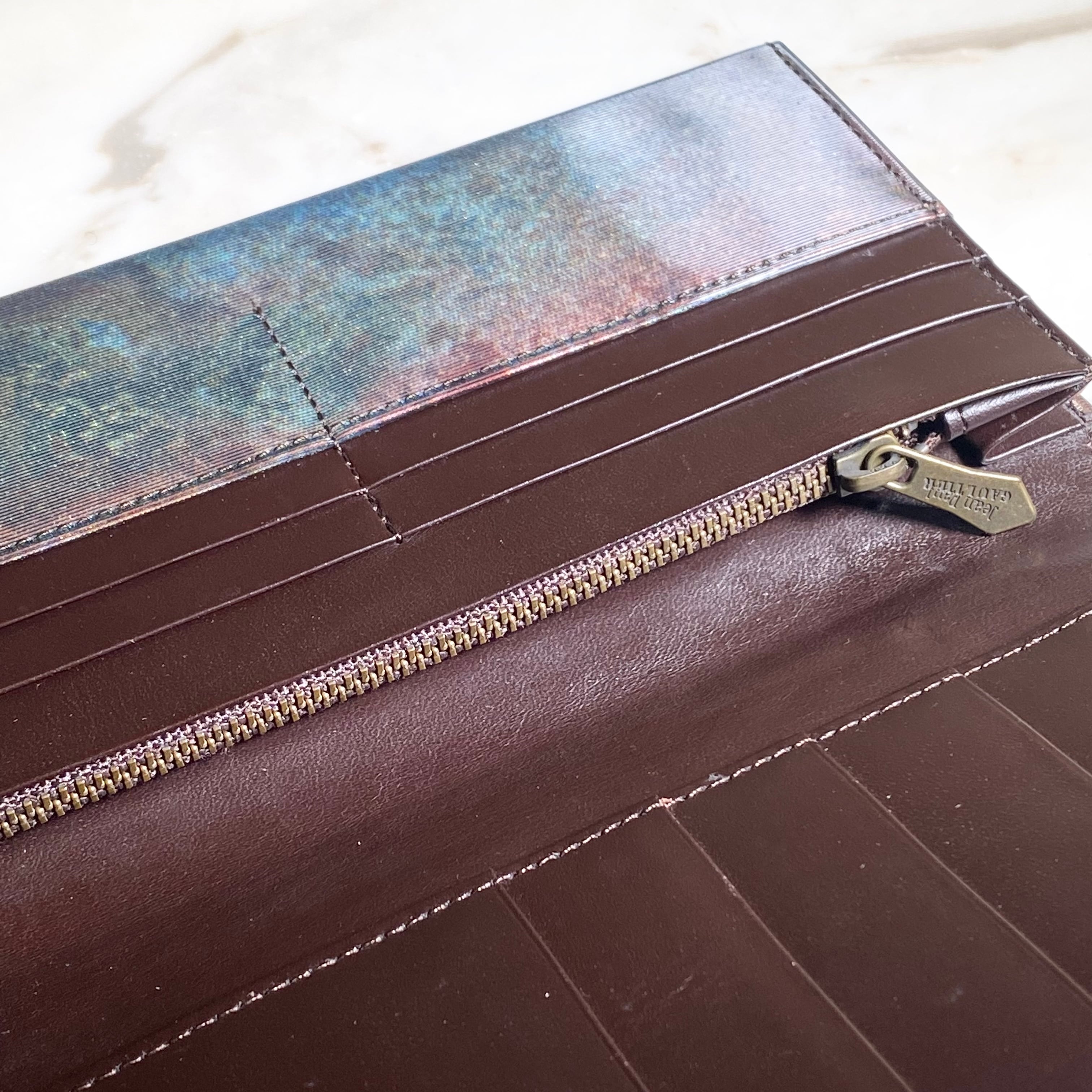 JEAN PAUL GAULTIER long wallet “cyber” | NOIR ONLINE