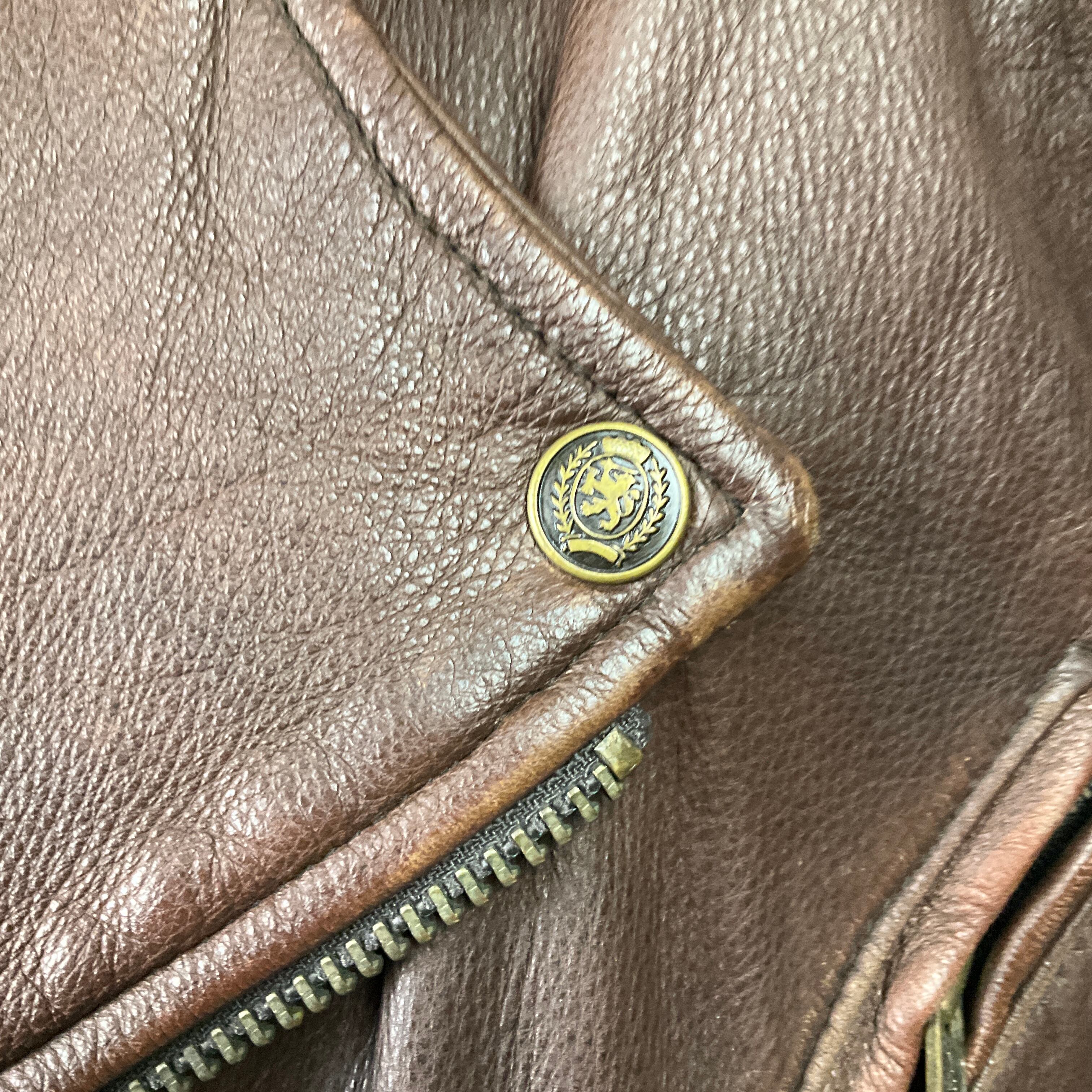 90年代 90s TOMMY HILFIGER トミーヒルフィガー ダブル ライダース