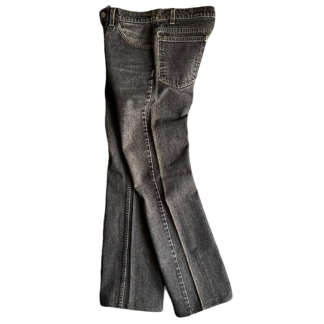 90s USA製 Levi's リーバイス 517 ブラック“先染め”W31 黒 | Rico clothing