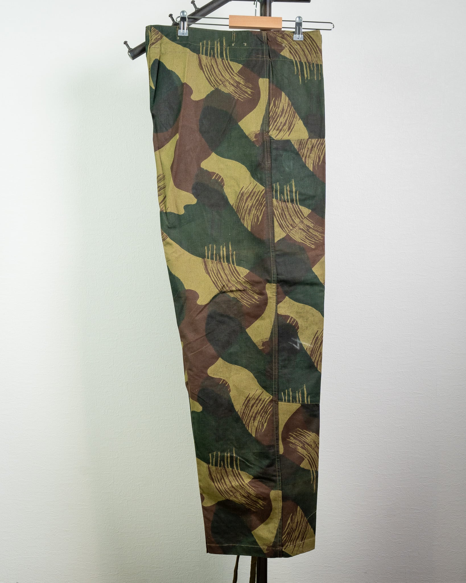 DEADSTOCK】50's Belgian Army Brushstroke Camouflage Trousers 実物