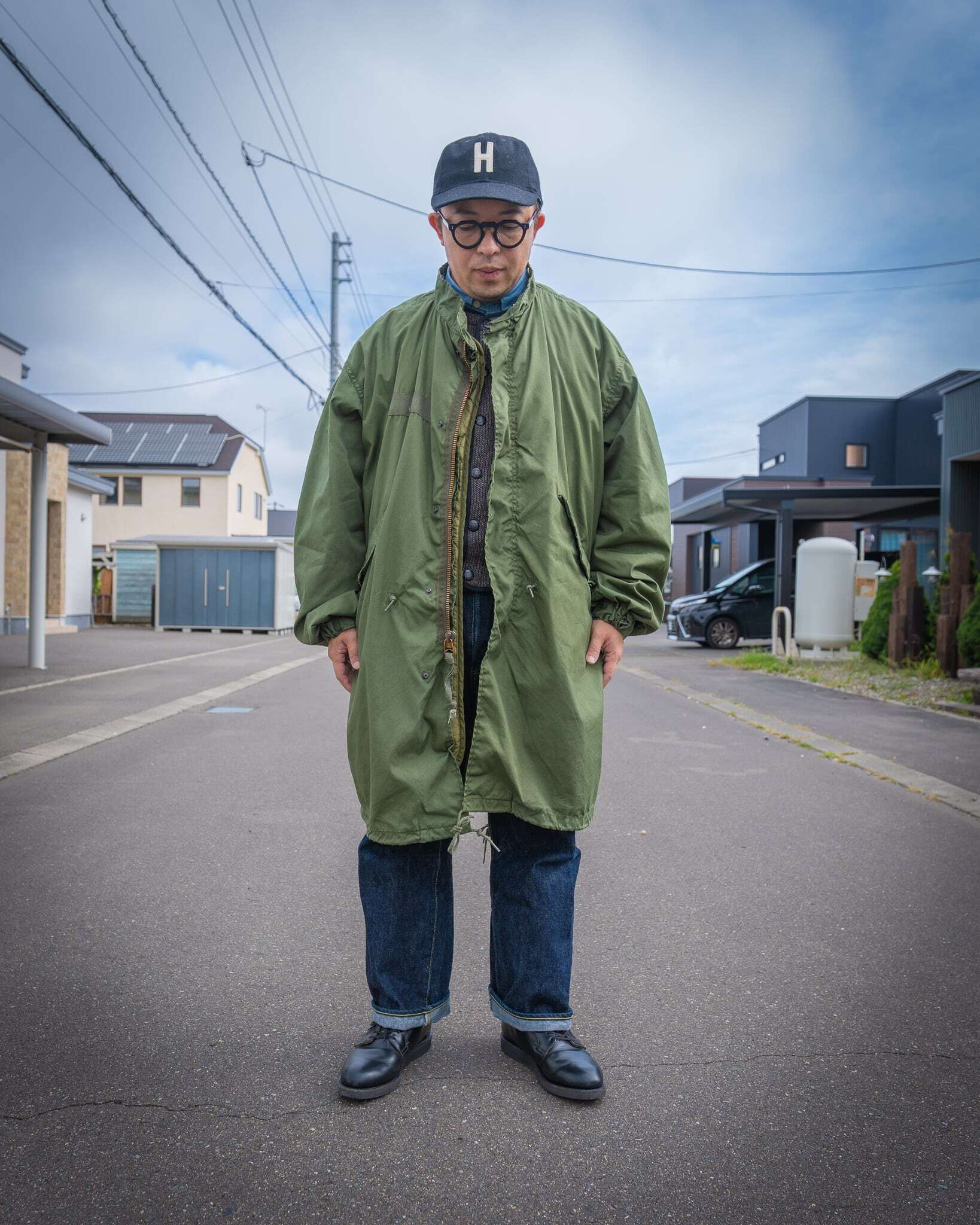 LARGE】 U.S.Army M-65 Field Parka Shell アメリカ軍 M65 フィッシュ