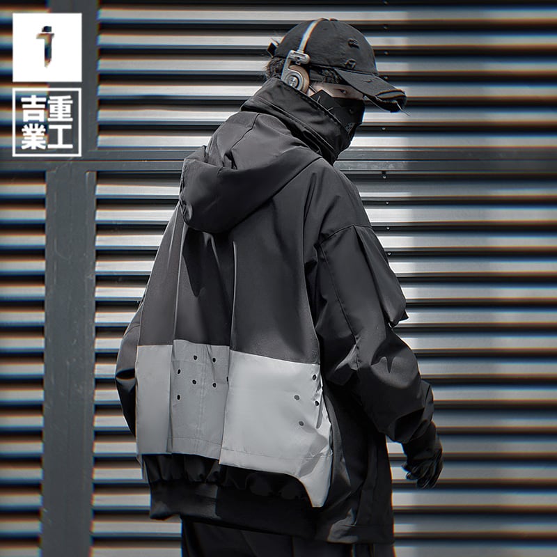 JIYEIND 24AW 隠しフード付きジャケット | テックウェア専門店 AHAMKARA