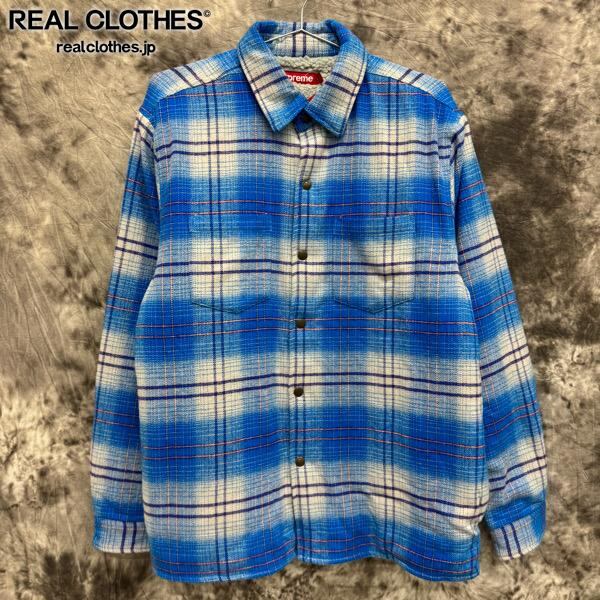未使用】Supreme/シュプリーム【23AW】Lined Flannel Snap Shirt