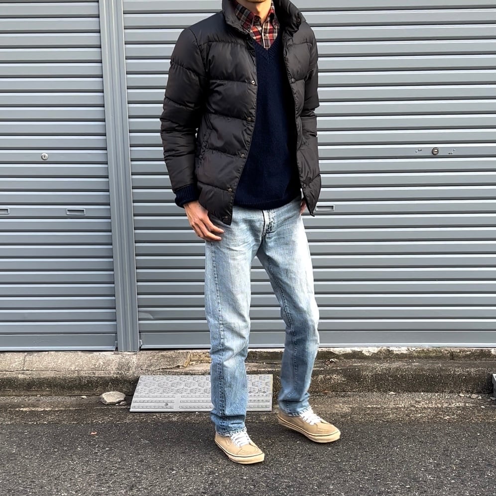 80s〜90s初期 A.P.C. made in France navy wool knit 90年代 フランス