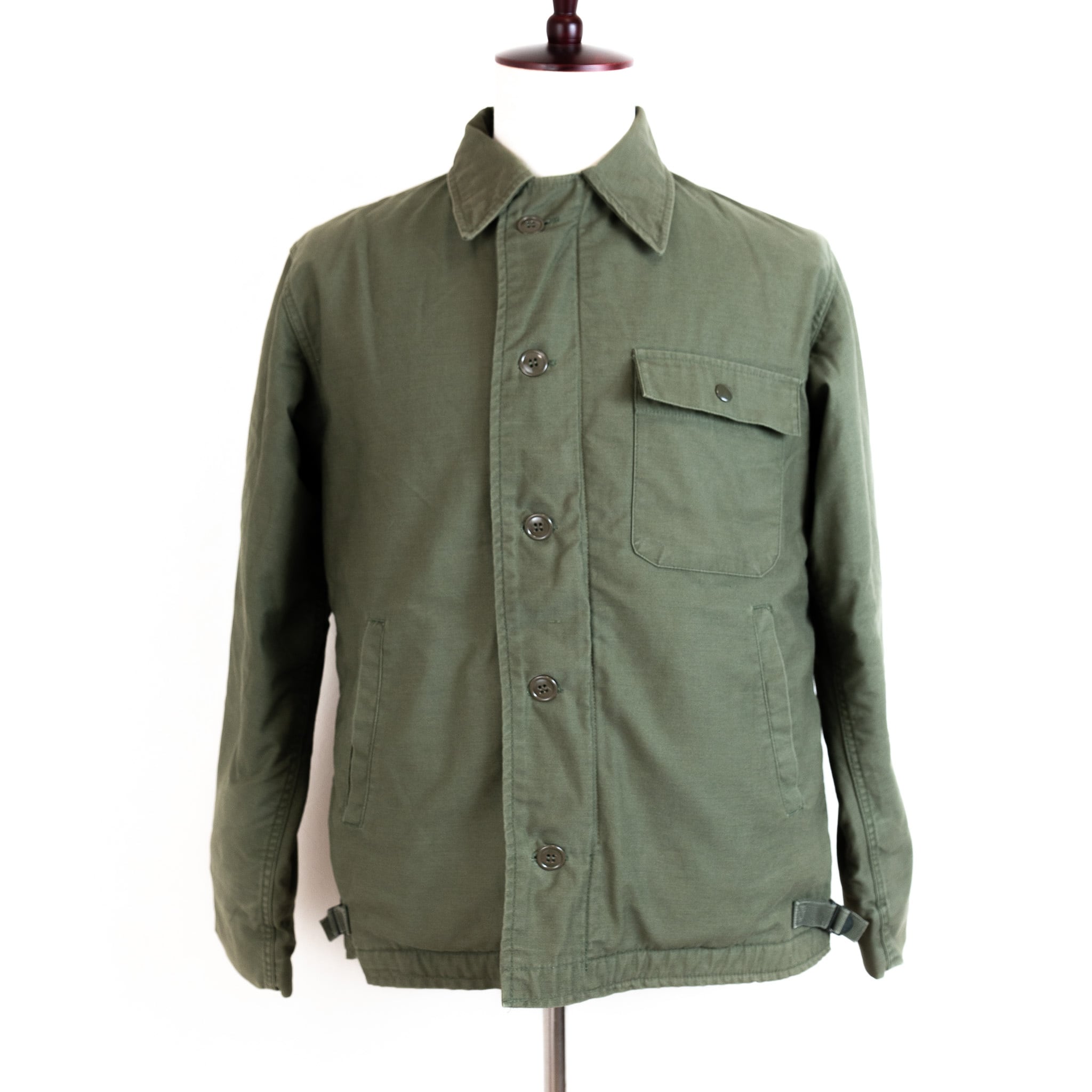 U.S.Navy A-2 Deck Jacket Good Stencil Medium 