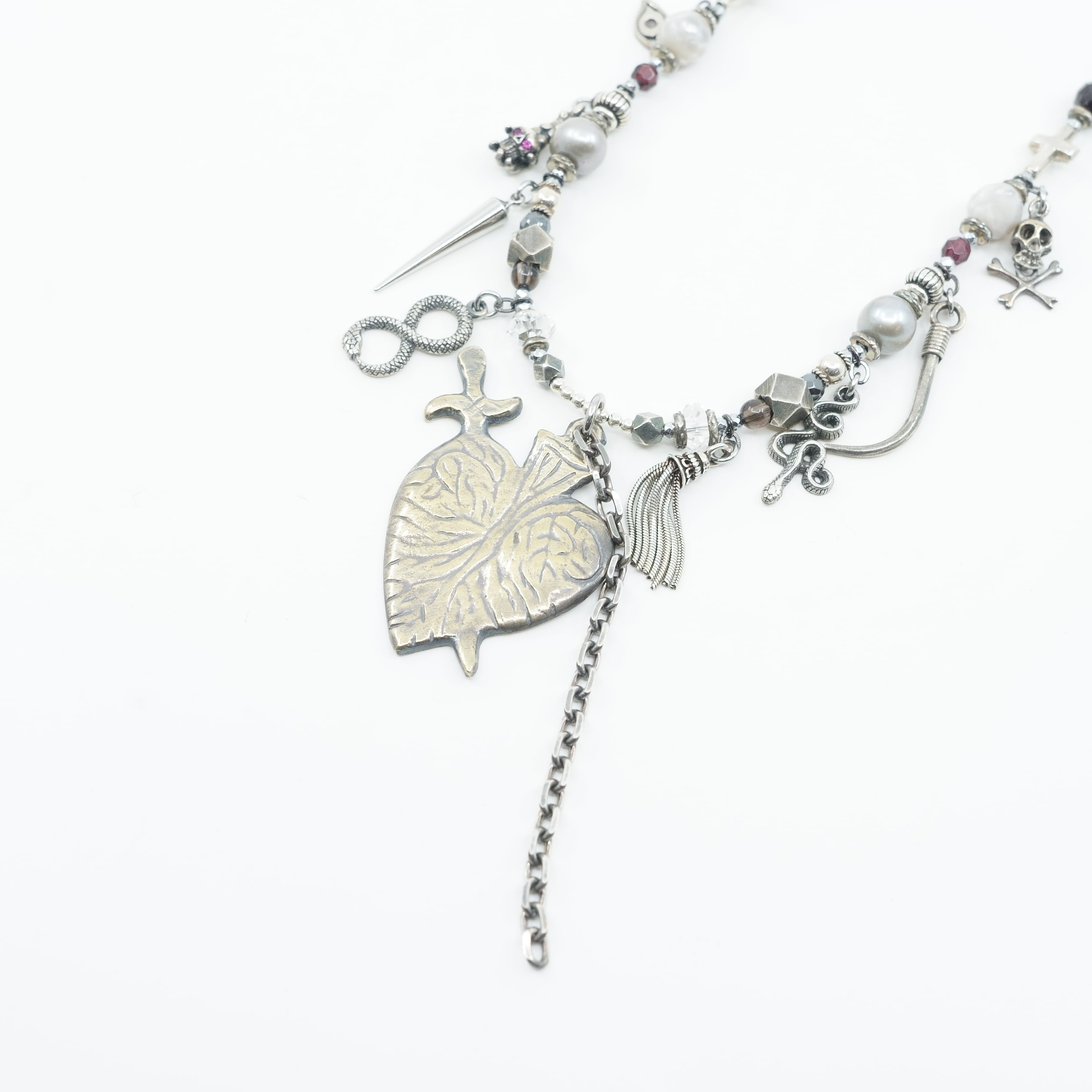 HYDE着用gunda オラティオ ネックレス L'Arc～en～Ciel hyde氏着用] gunda [ガンダ] ORATIO NECKLACE＜オ
