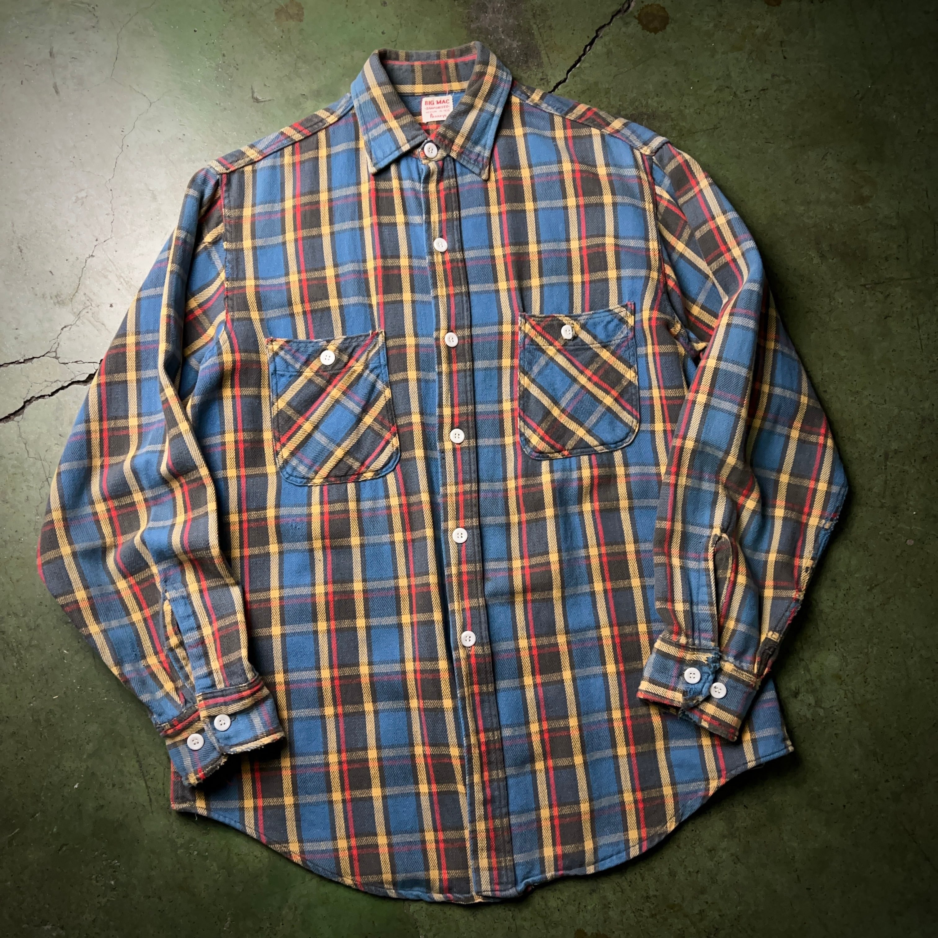 1960's BIG MAC Heavy Flannel Shirt 60年代 ビッグマック ヘビー